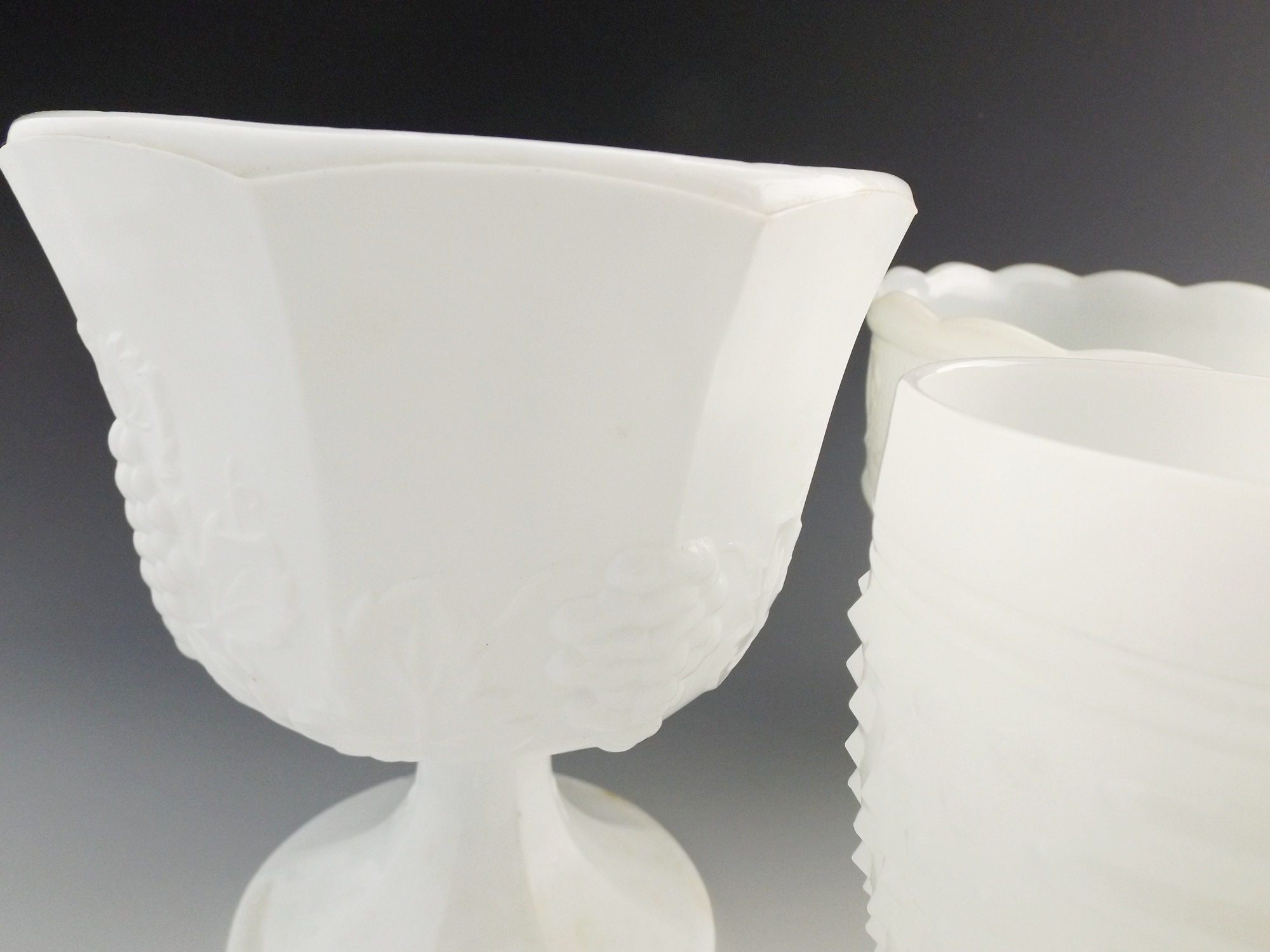 Vintage Milk Glass Group