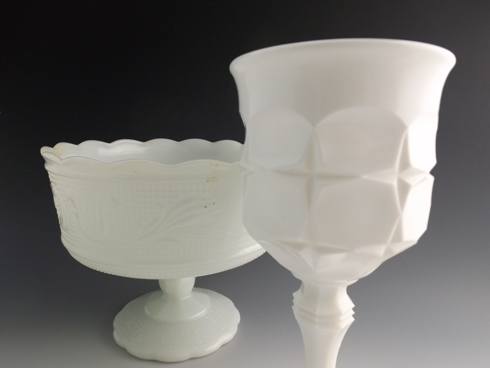 Vintage Milk Glass Group