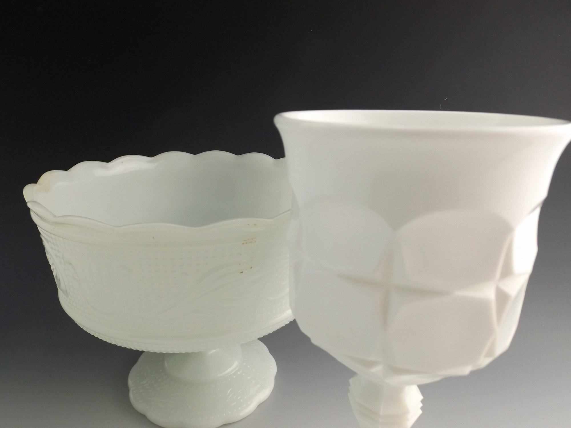 Vintage Milk Glass Group