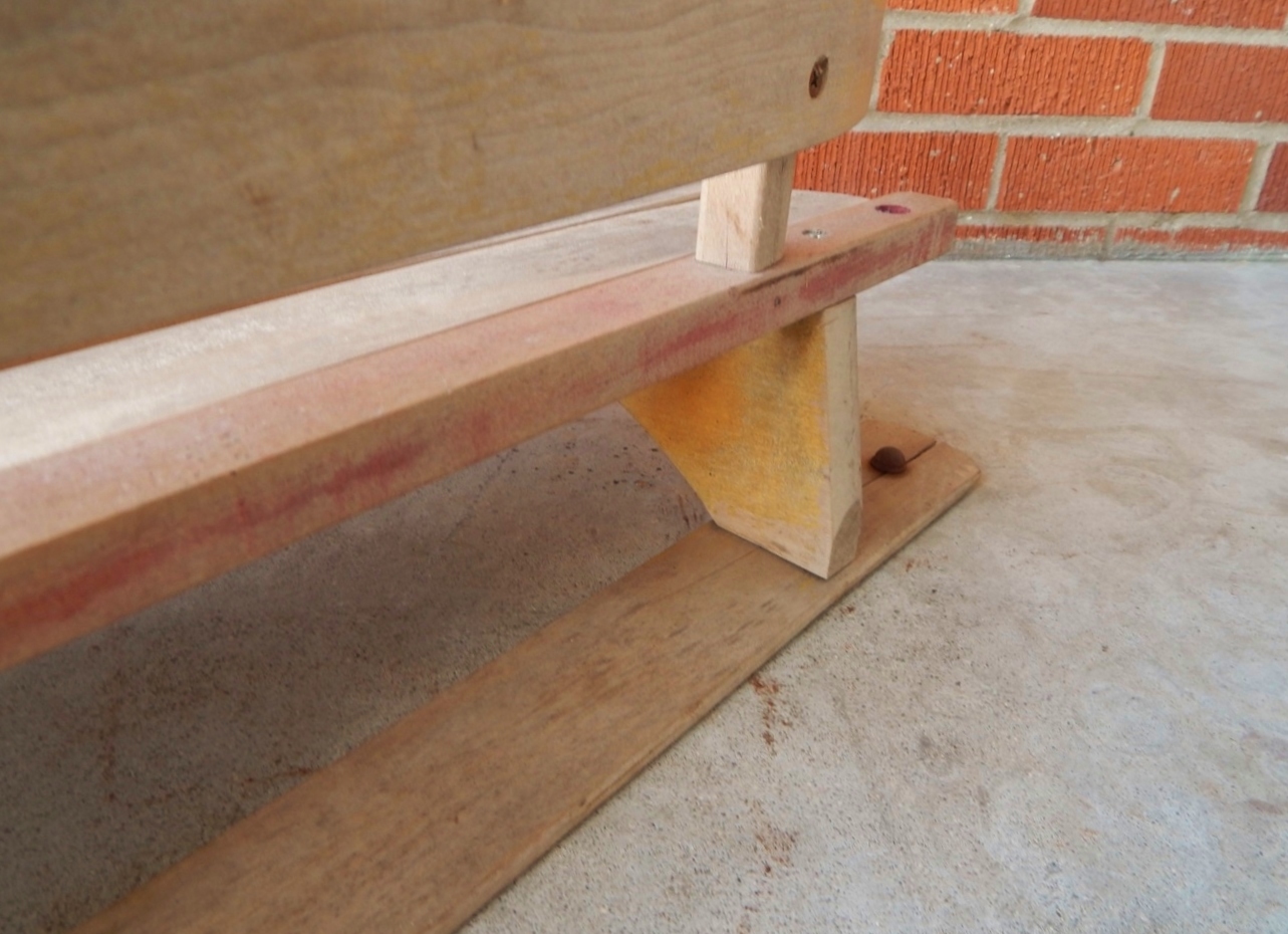 Antique Wooden Baby Sled