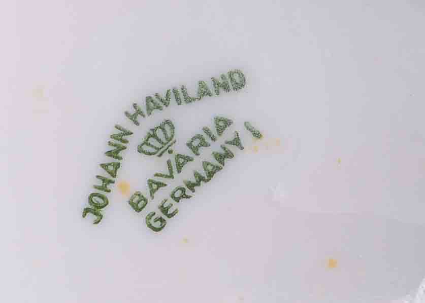 Stunning Johann Haviland "Blue Garland" German China Set