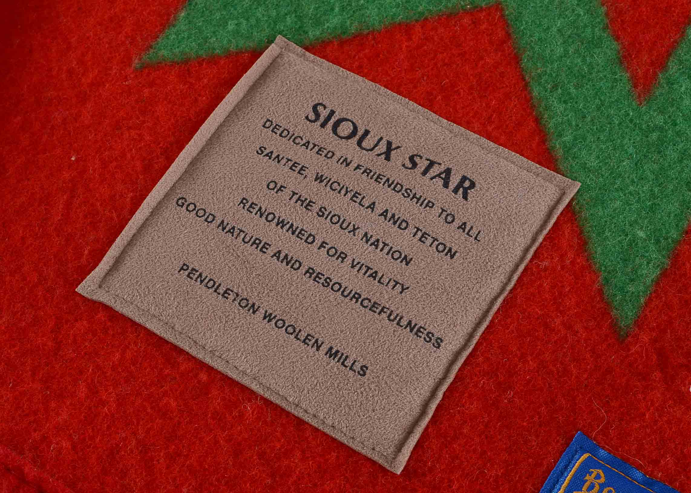 Pendleton Beaver State Indian Friendship Blanket, "Sioux Star"