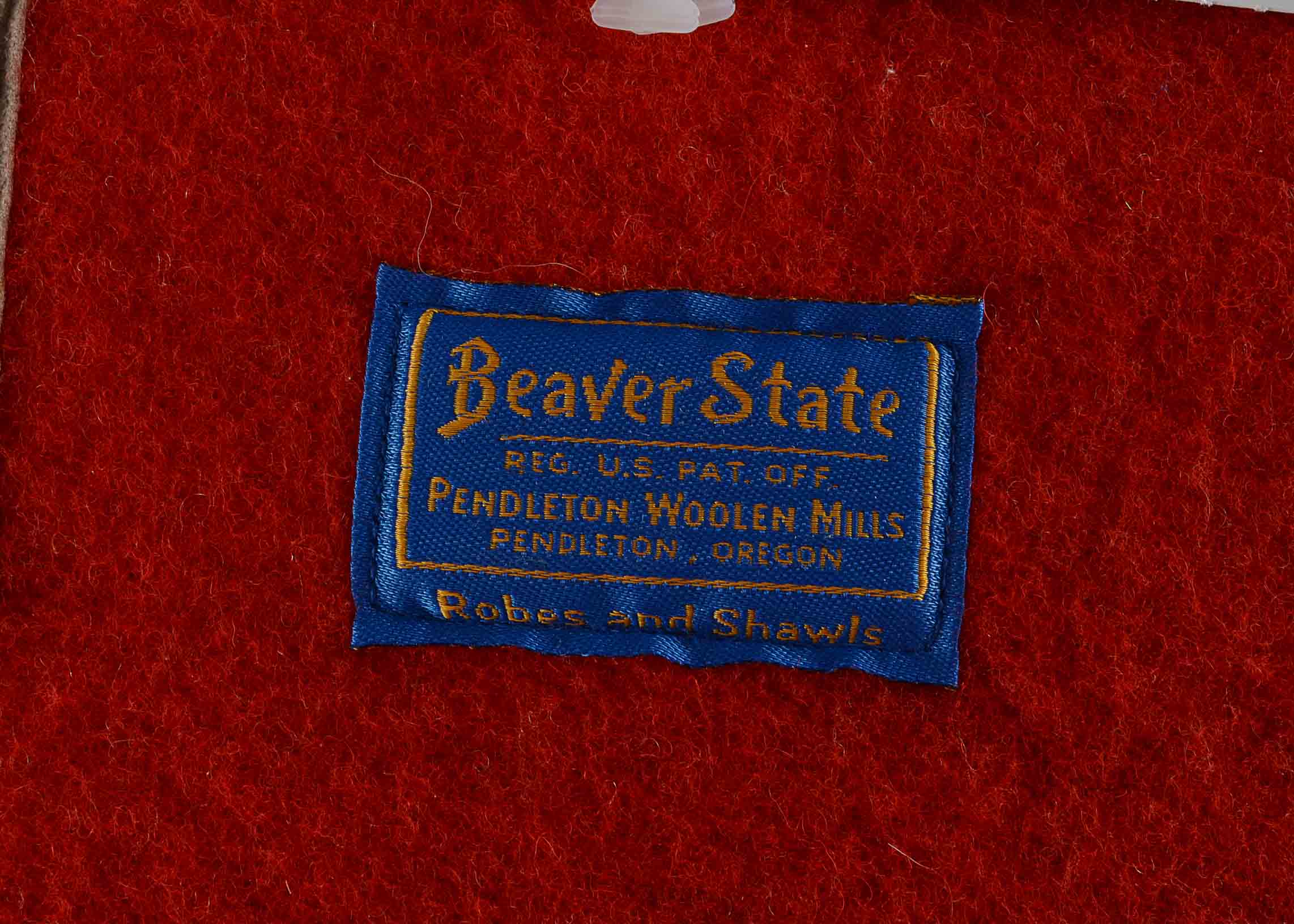 Pendleton Beaver State Indian Friendship Blanket, "Sioux Star"