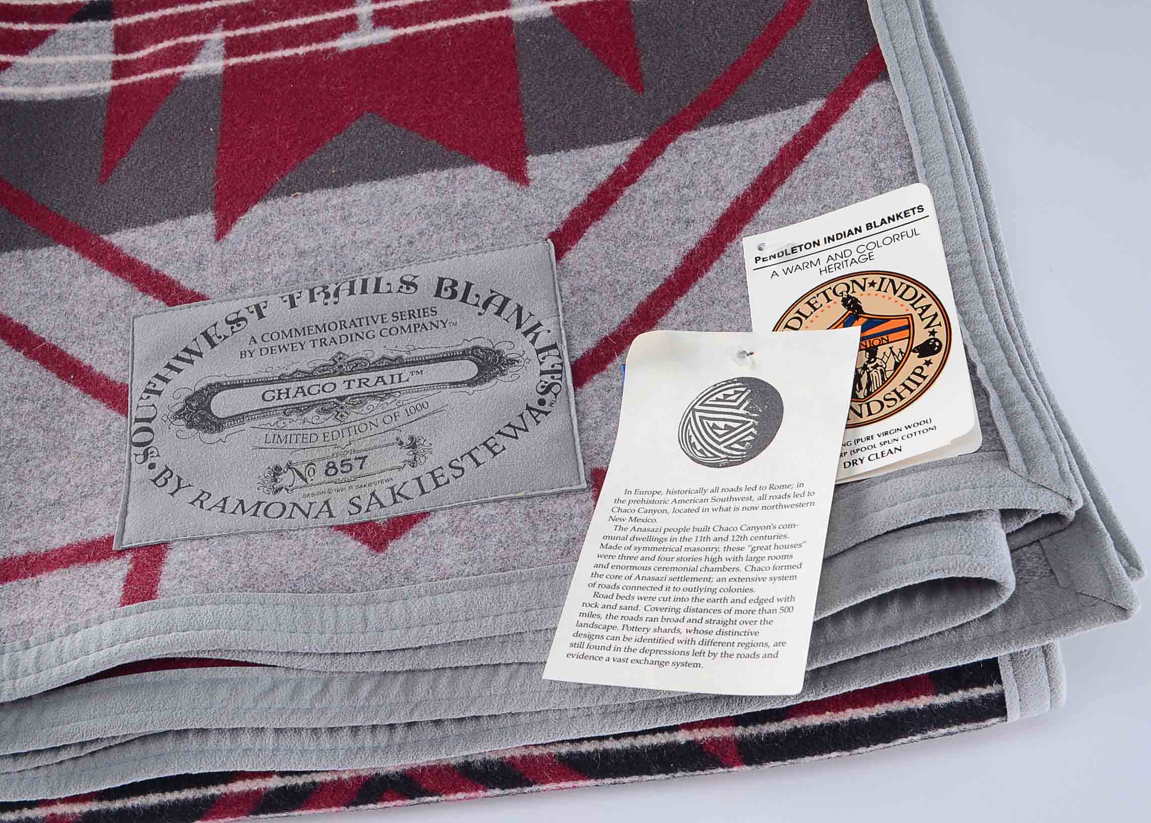 Limited Edition Pendleton Navajo "Chaco Trail" Blanket