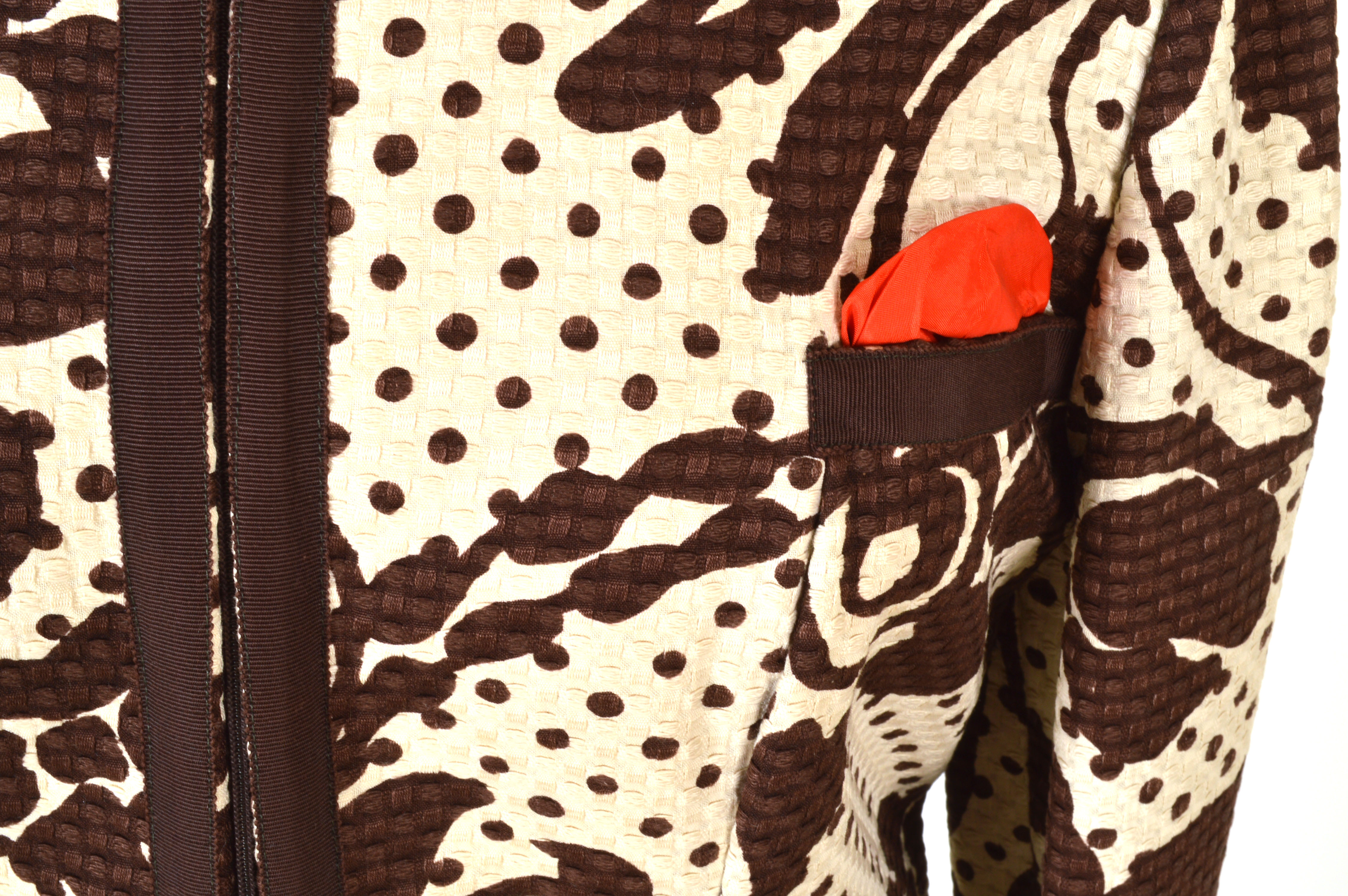 Fabulous Mollie Parnis Boutique of New York 1970s Dress