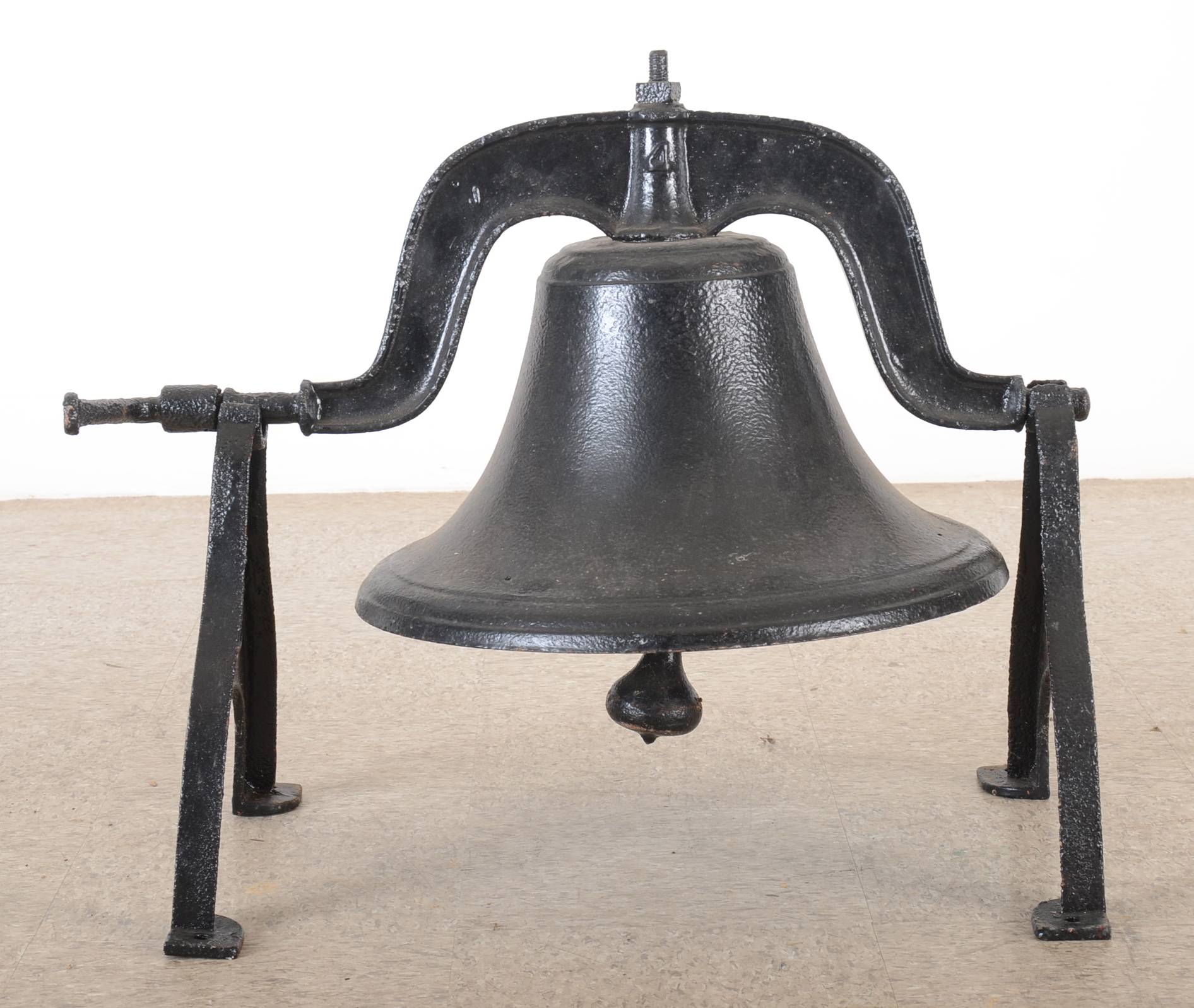 Late 19th Century Cast Iron School House Bell