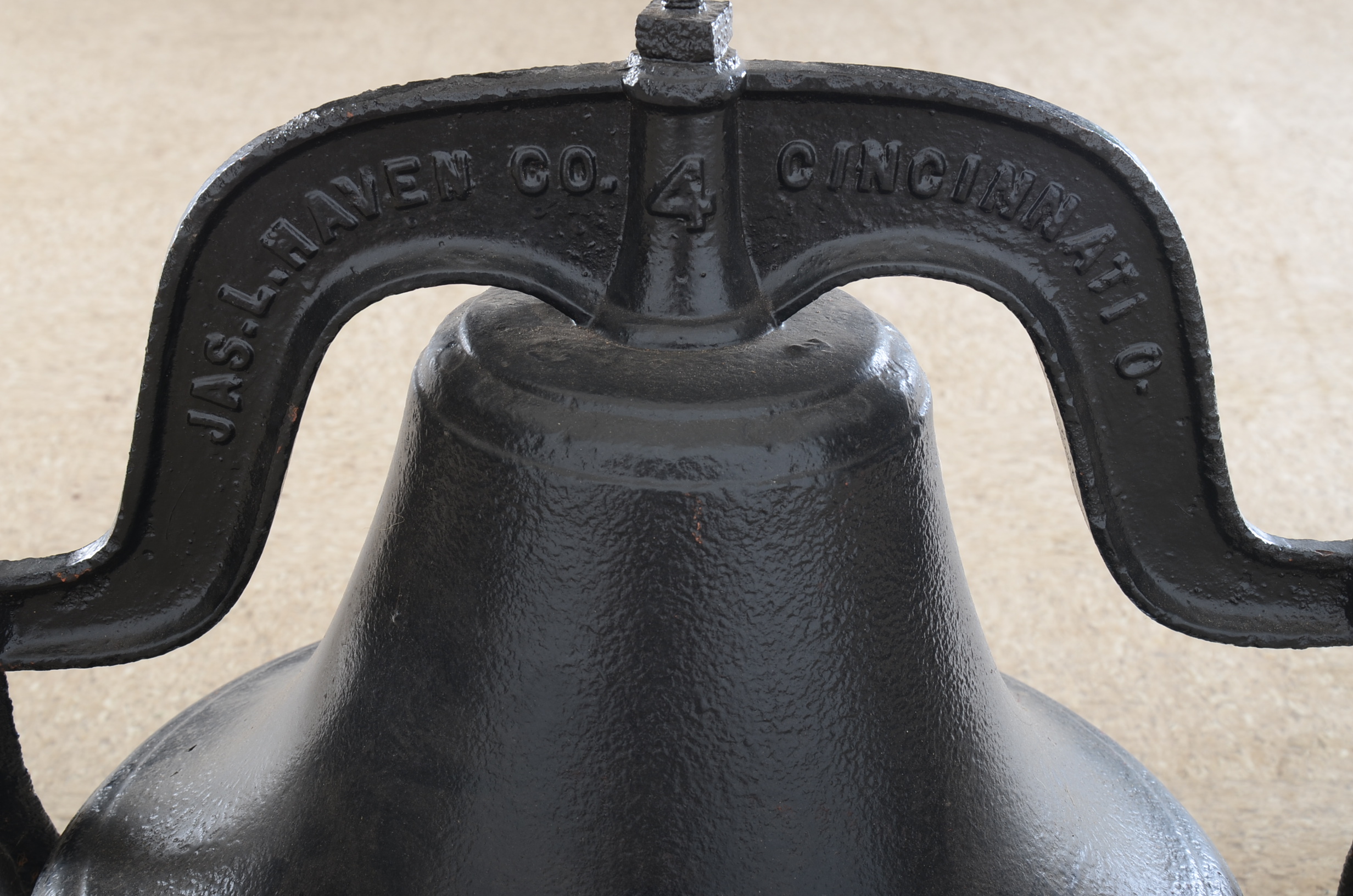 Late 19th Century Cast Iron School House Bell