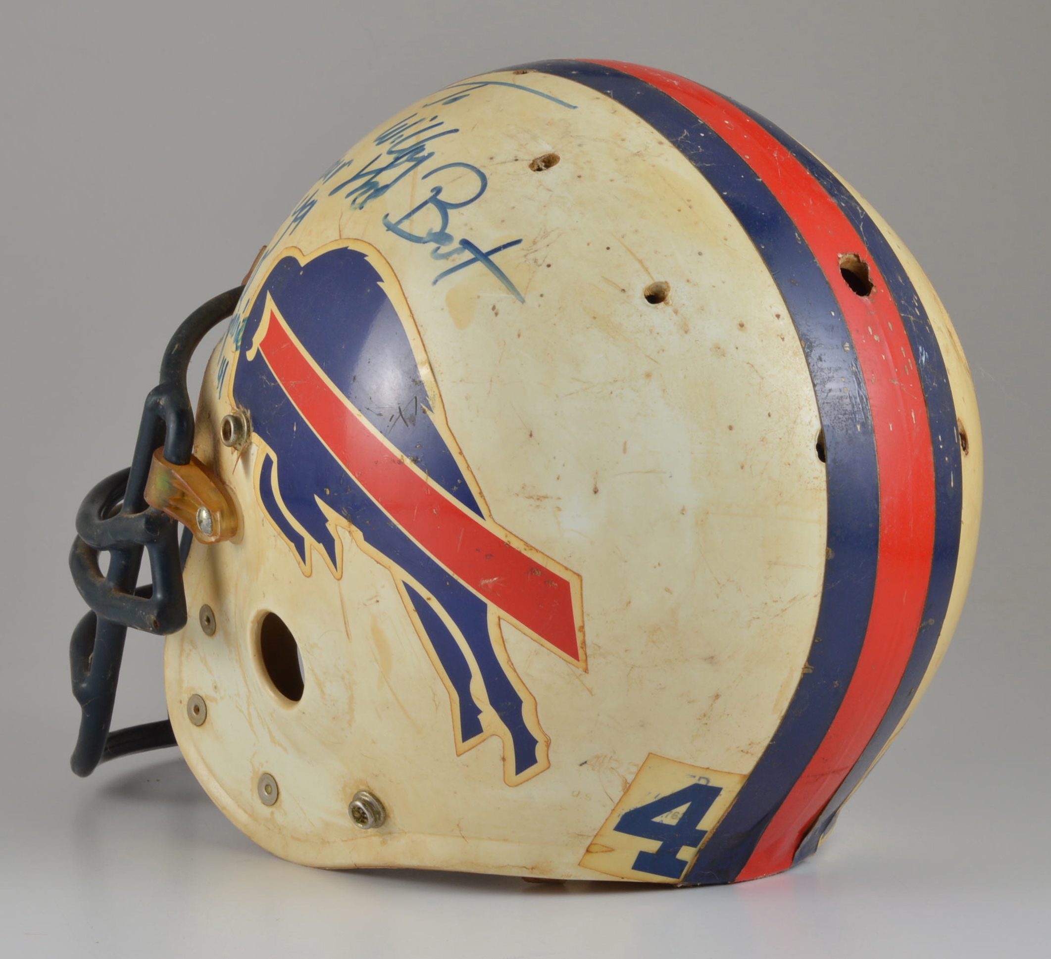 Buffalo Bills Phil Villapiano Signed Helmet