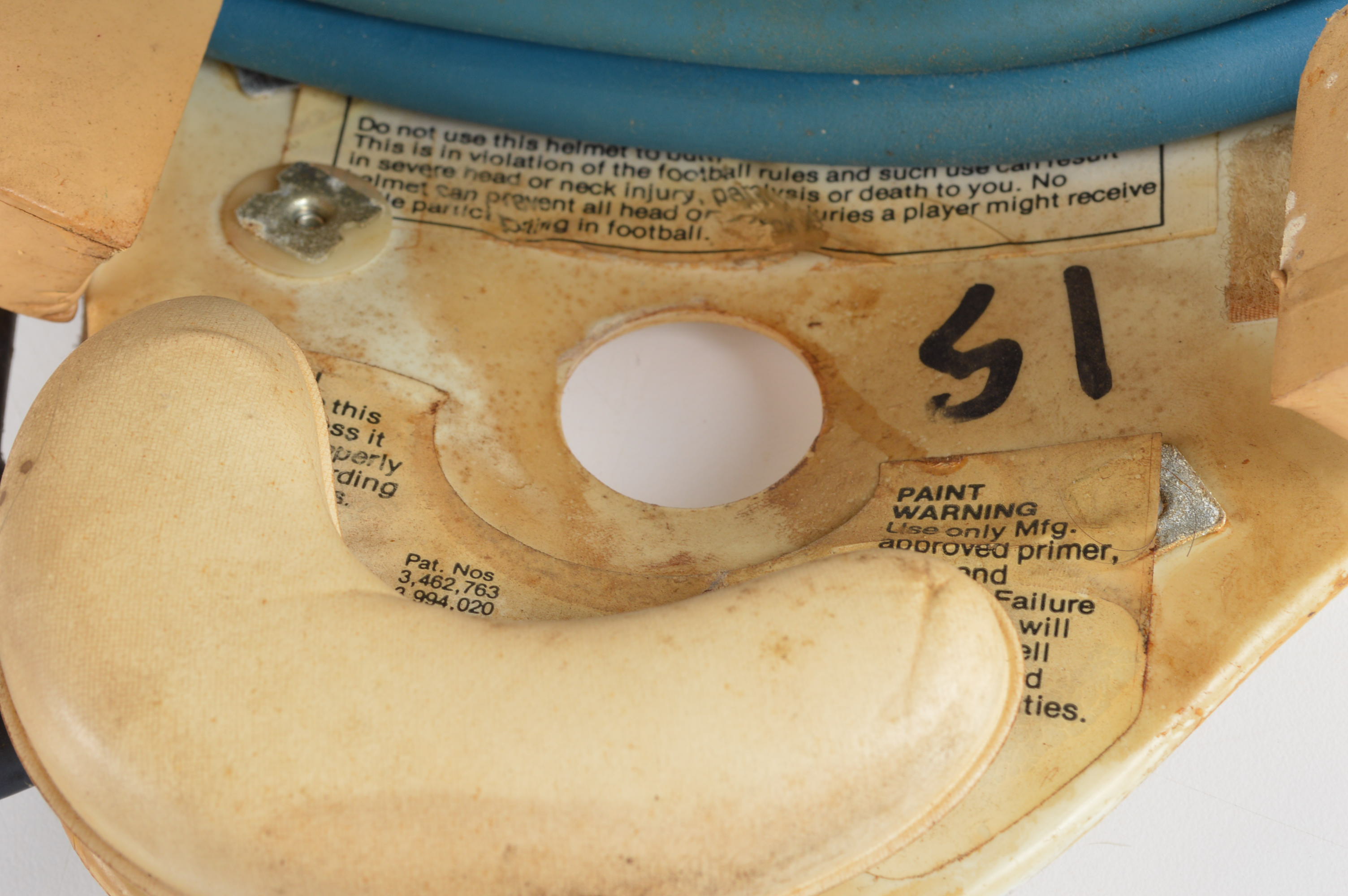 Buffalo Bills Phil Villapiano Signed Helmet