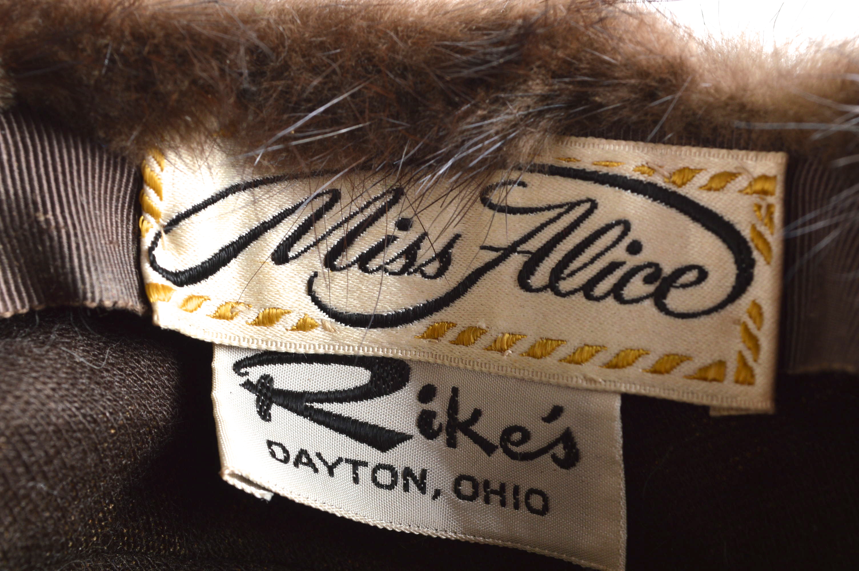 Collection of Vintage Mink Hats