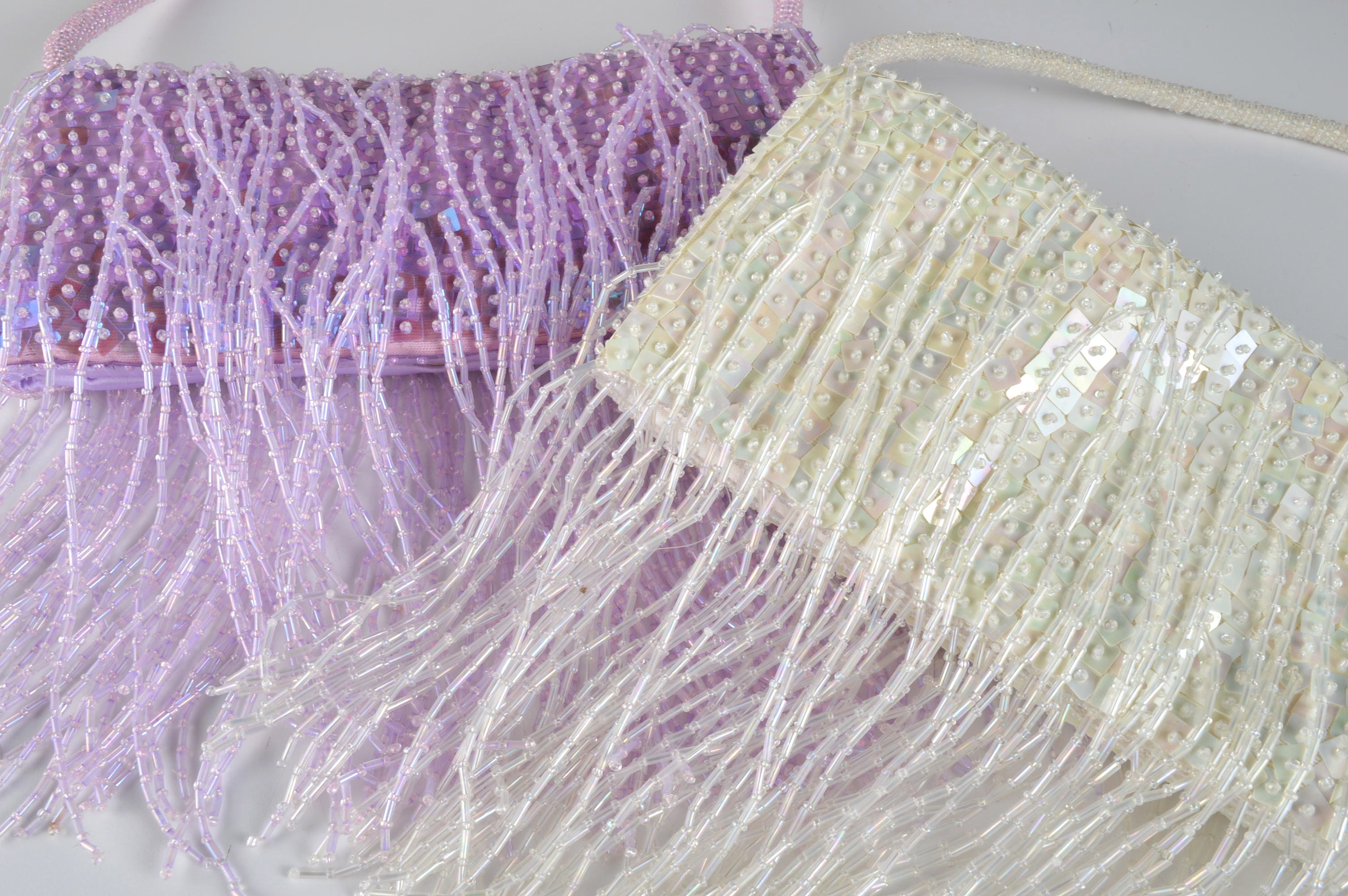 Two Chic Beaded and Sequined Handbags