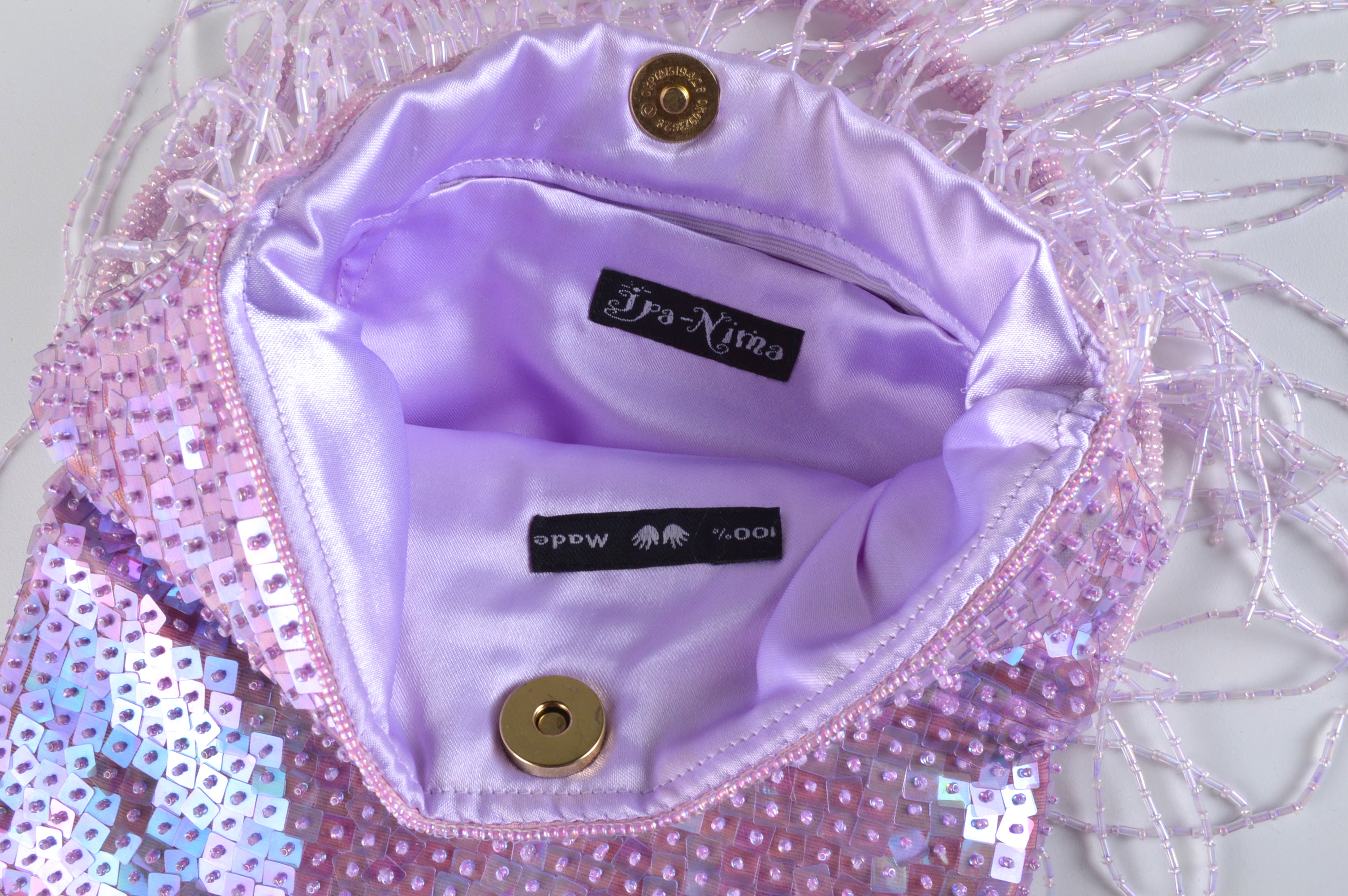 Two Chic Beaded and Sequined Handbags