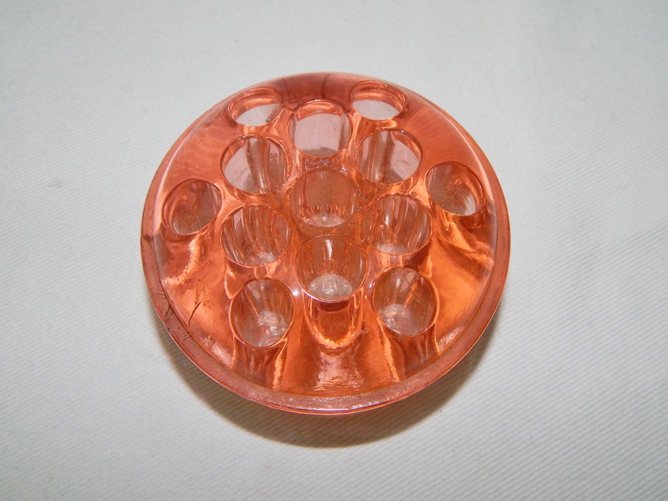 Pink Depression Glass Collection I