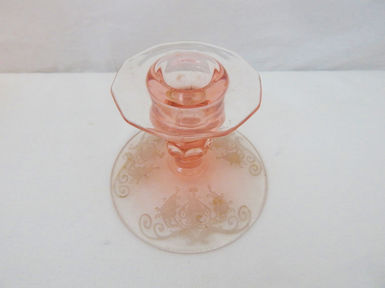 Pink Depression Glass Collection I