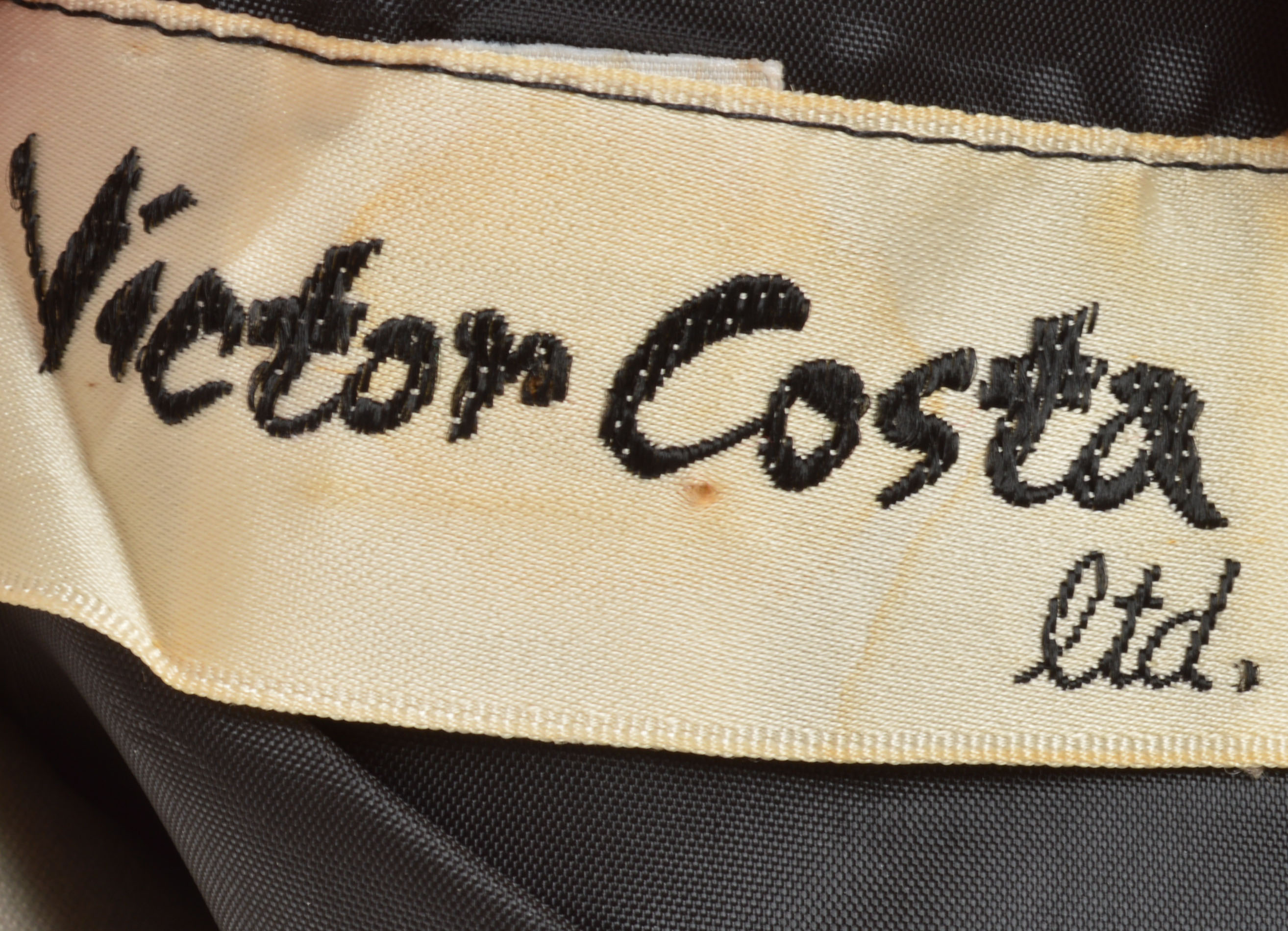 Gorgeous 1980s Victor Costa Ribbon and Lace Strapless Dress