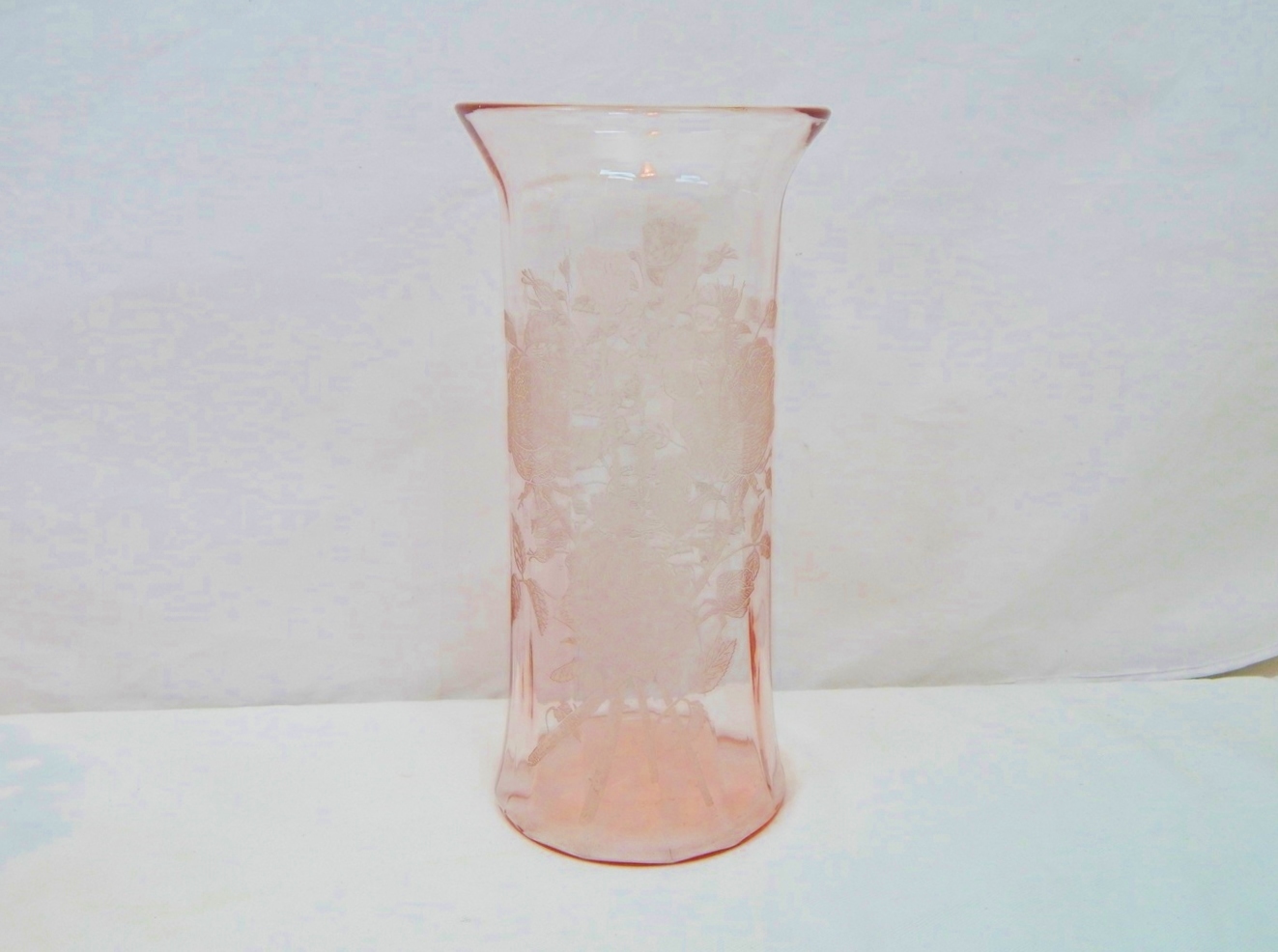 Pink Depression Glass Collection I
