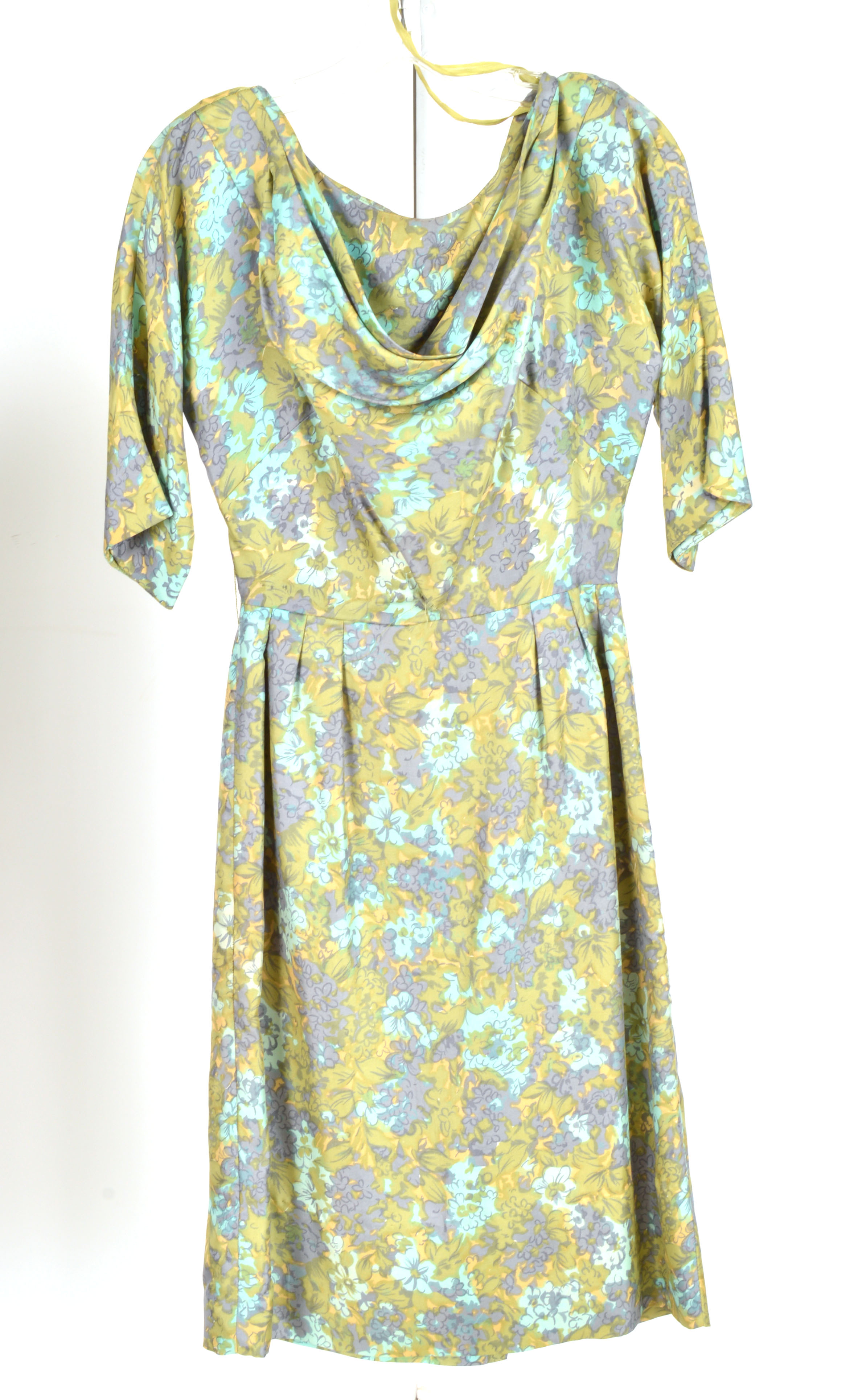 Vintage R & K Originals Day Dress and Navy Raw Silk Day Dress