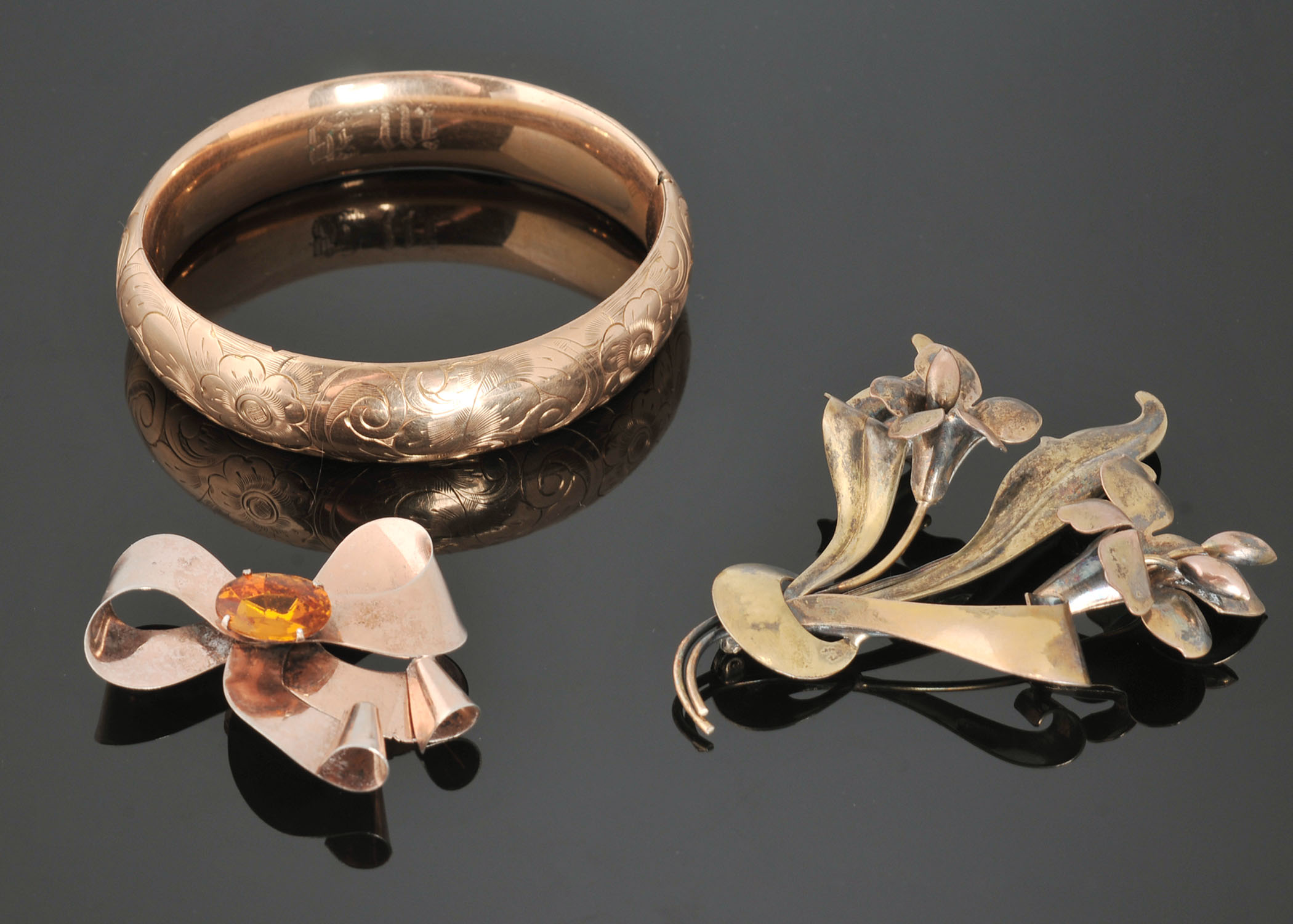 Collection of Gold Filled, Silver and Sterling Jewelry 