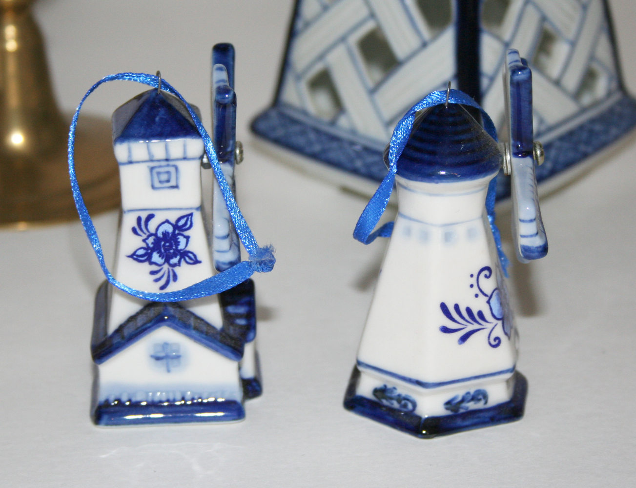 Collection of Blue and White Decorative Pieces