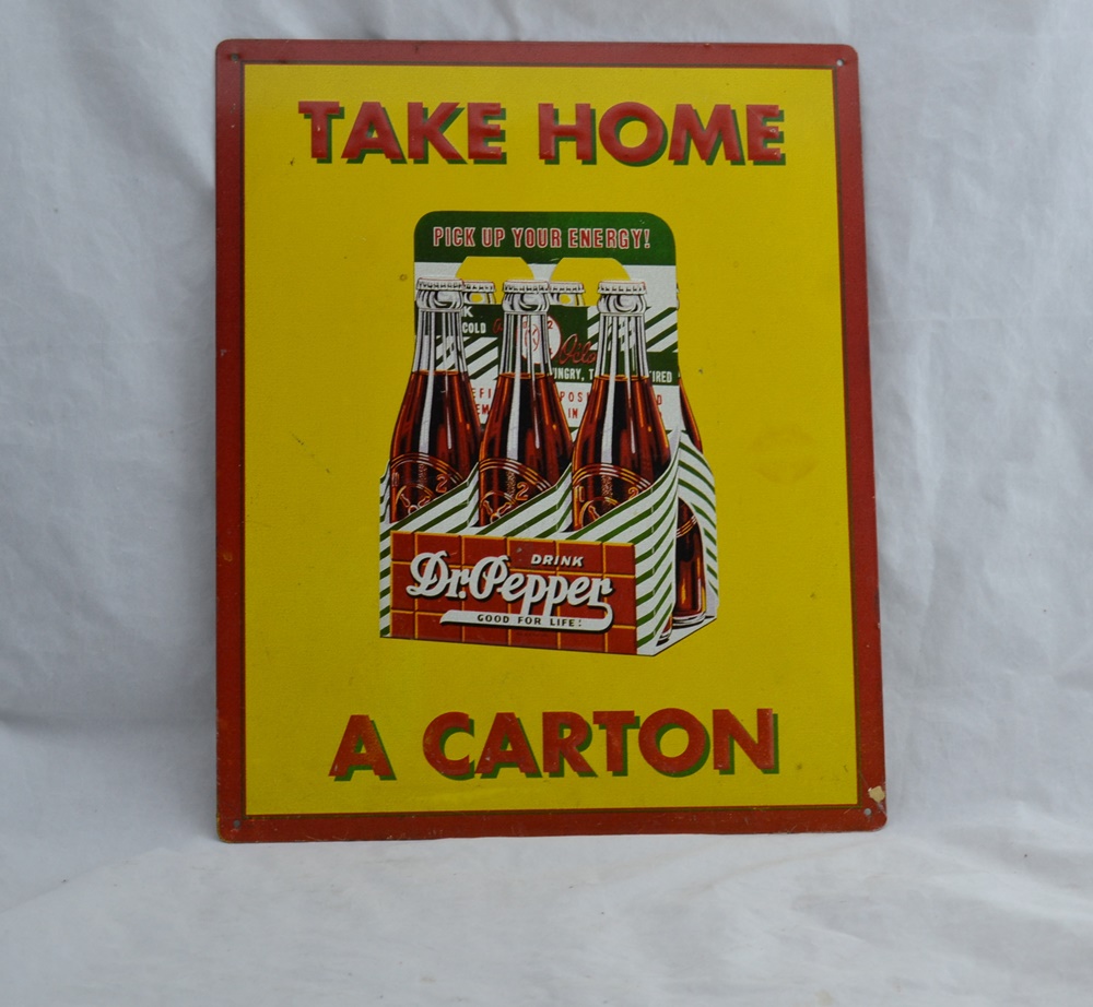 1993 Reproduction Dr. Pepper Advertising Sign