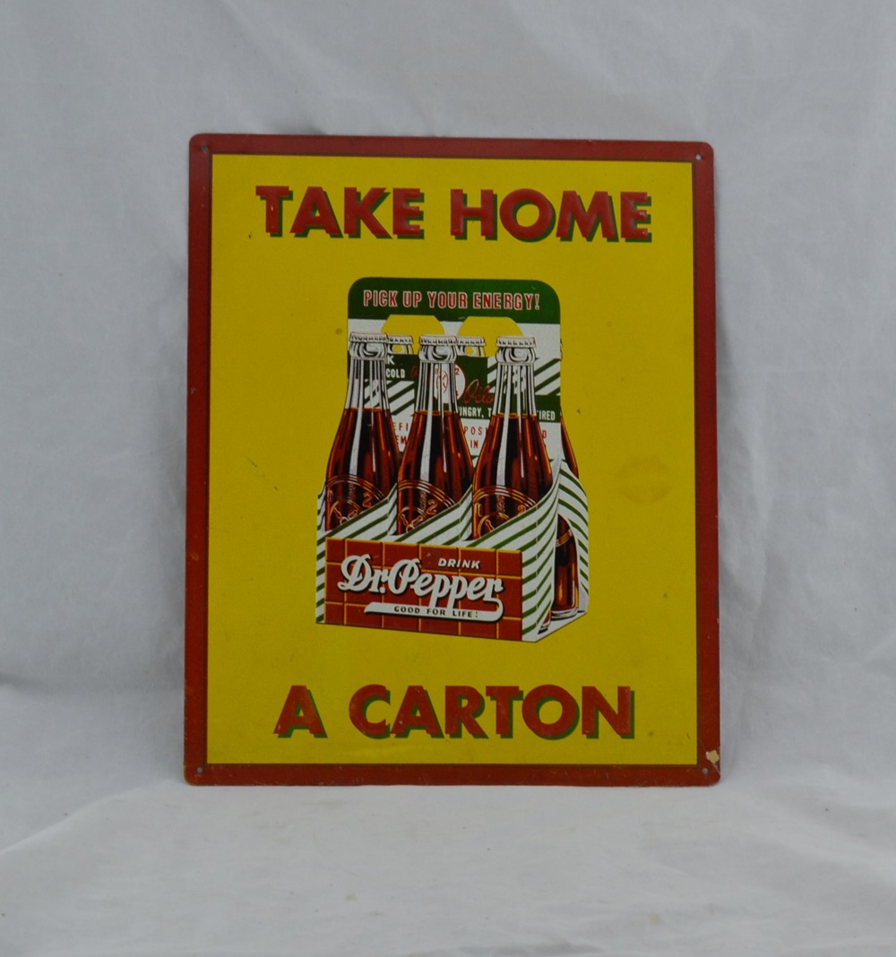 1993 Reproduction Dr. Pepper Advertising Sign