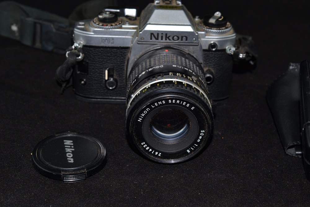 Vintage Nikon MF-15 35MM Camera