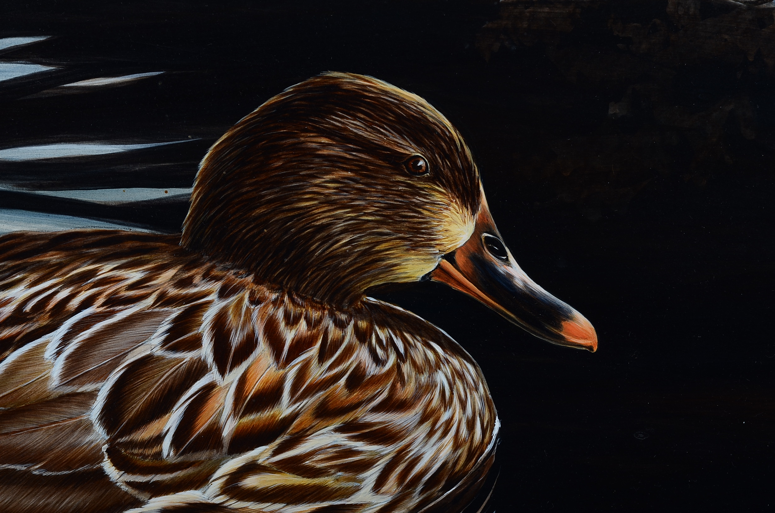 Original Christopher B. Walden Oil on Board Painting