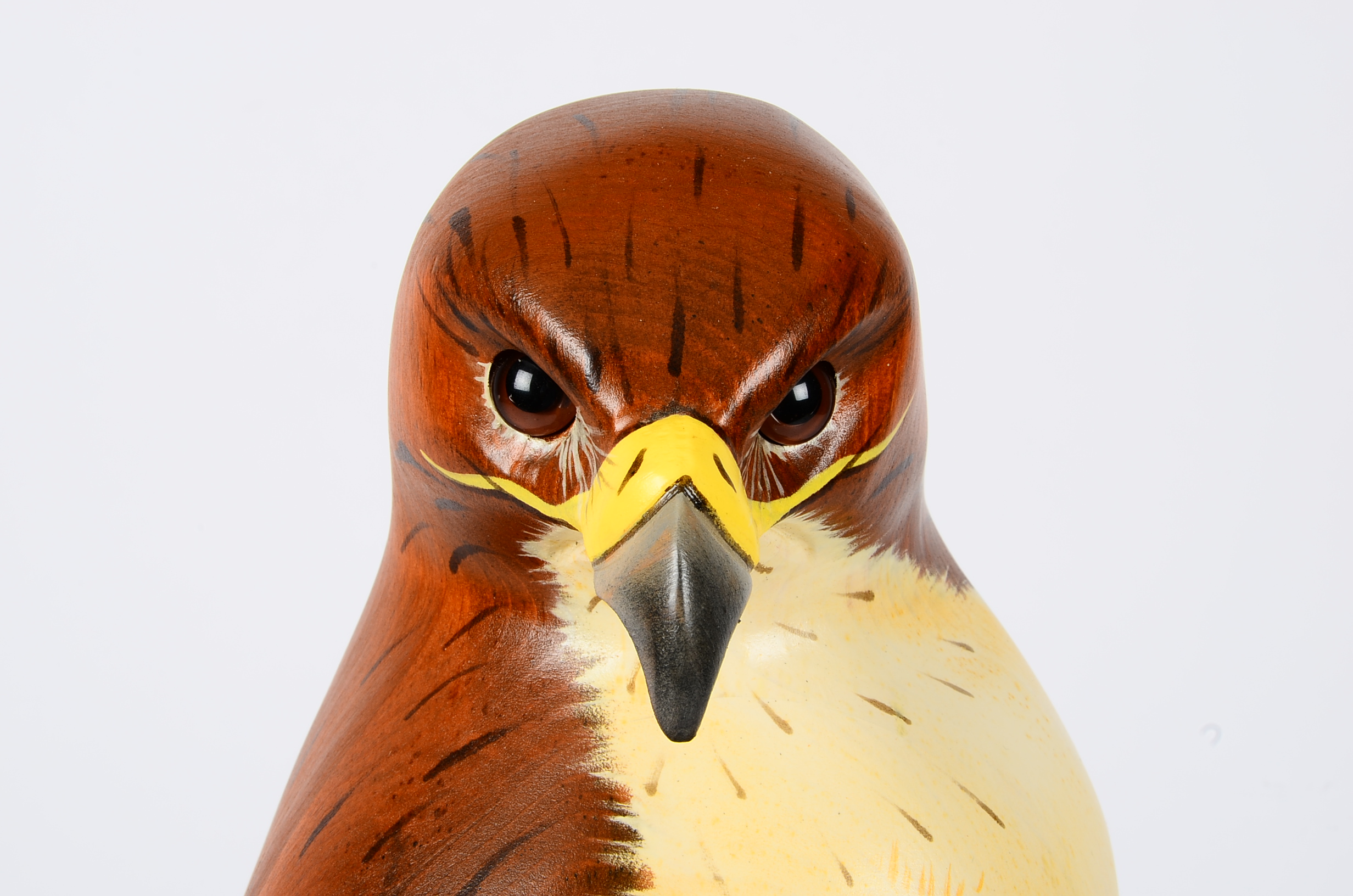 K.W. White Big Sky Carvers Golden Eagle Wood Sculpture