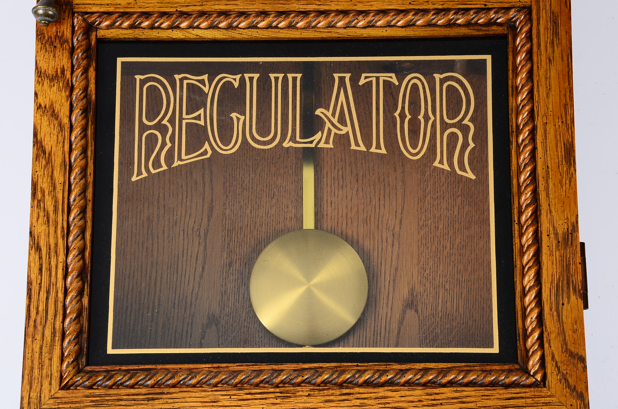 Ethan Allen Regulator Style Wood Wall Clock