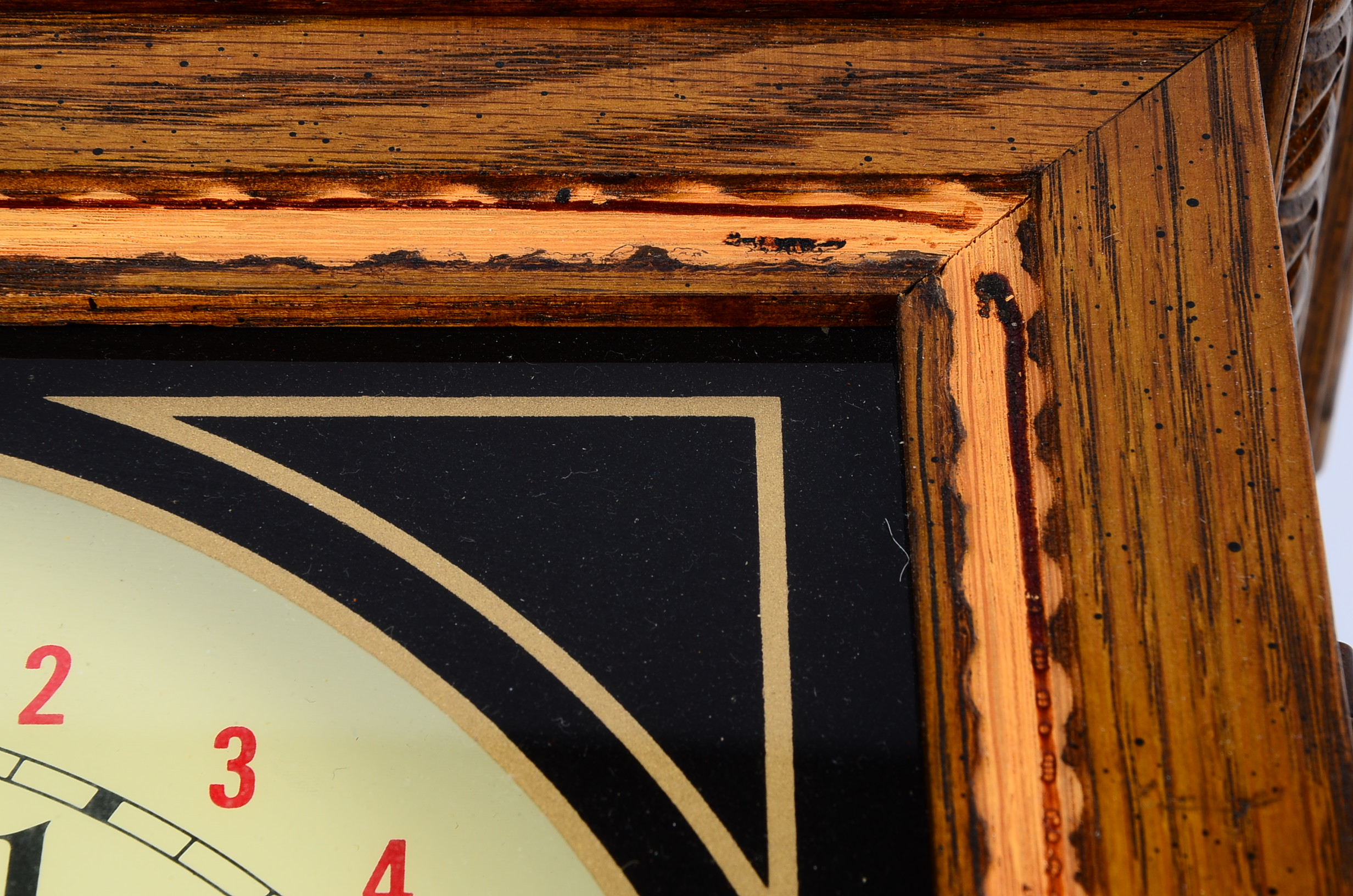 Ethan Allen Regulator Style Wood Wall Clock