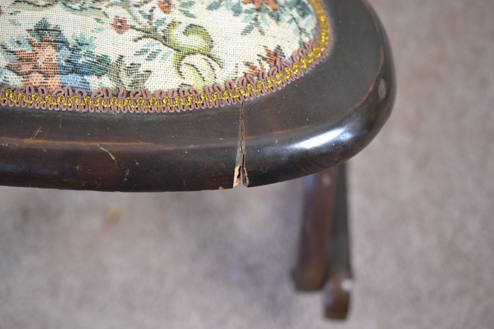 Vintage Folding Sewing Rocker