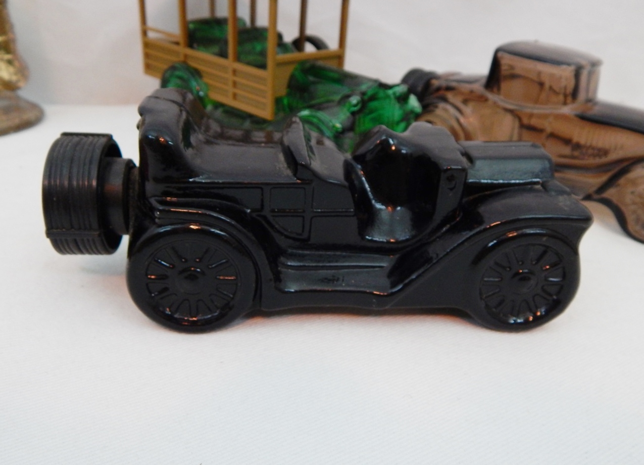 Collection of Vintage Men's Avon Containers