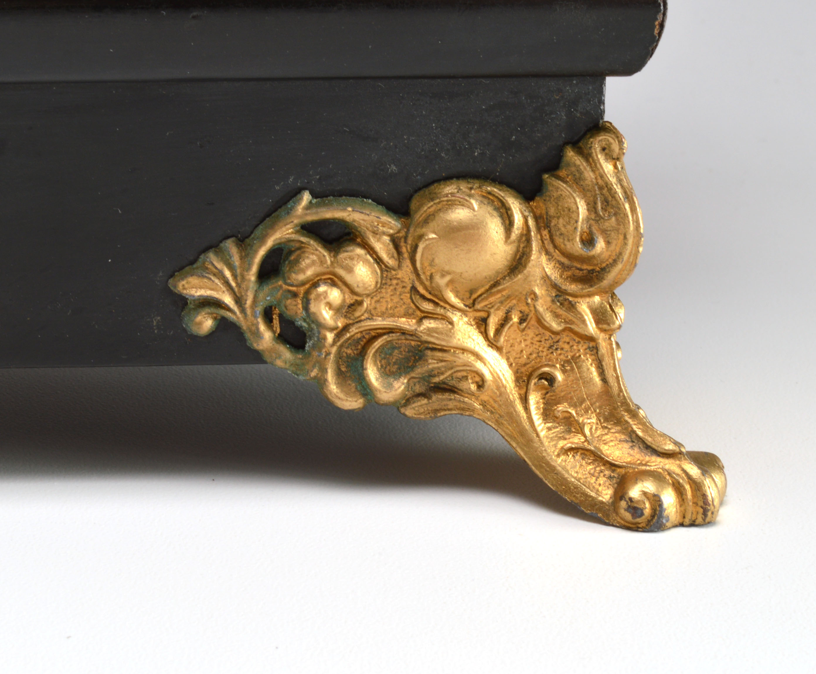 The Sessions Clock Company Black Mantle Clock