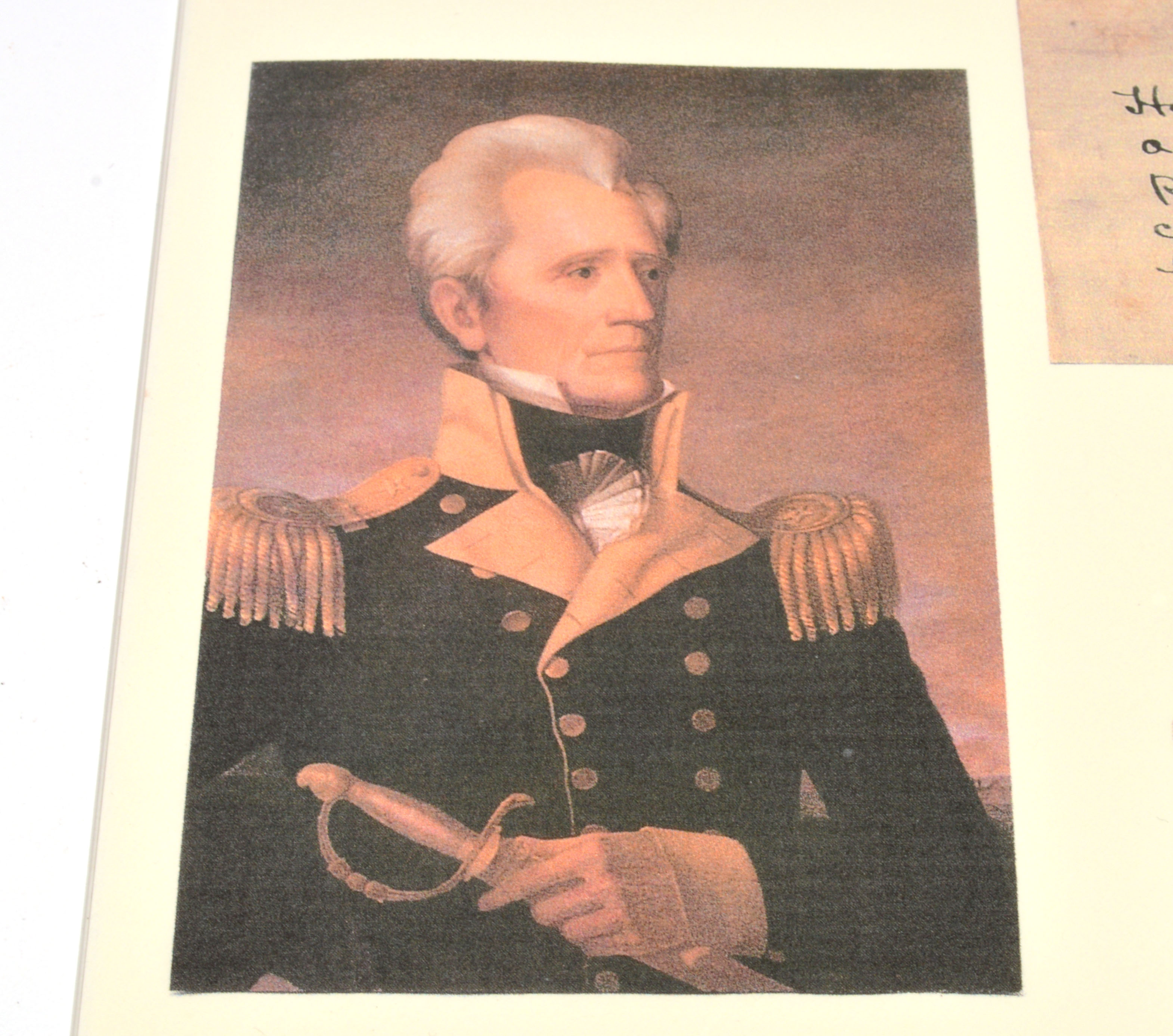 President Andrew Jackson Locks of Hair