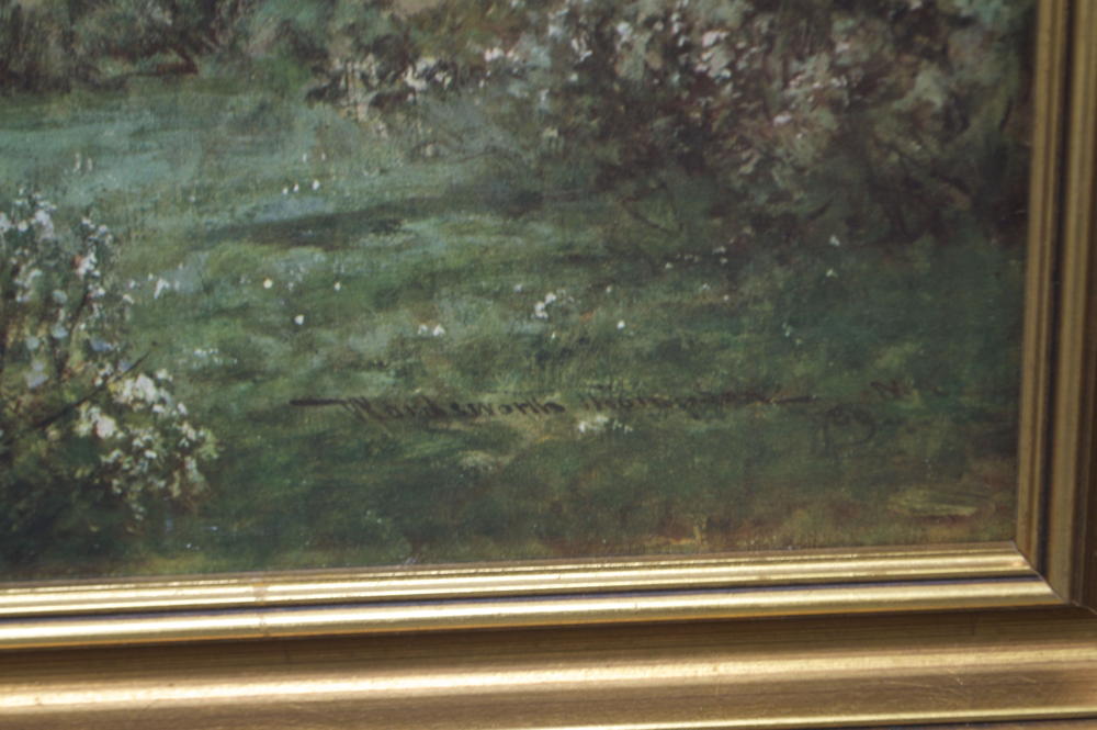 Framed Print of Wordsworth Thompson's "The Departing Guests"