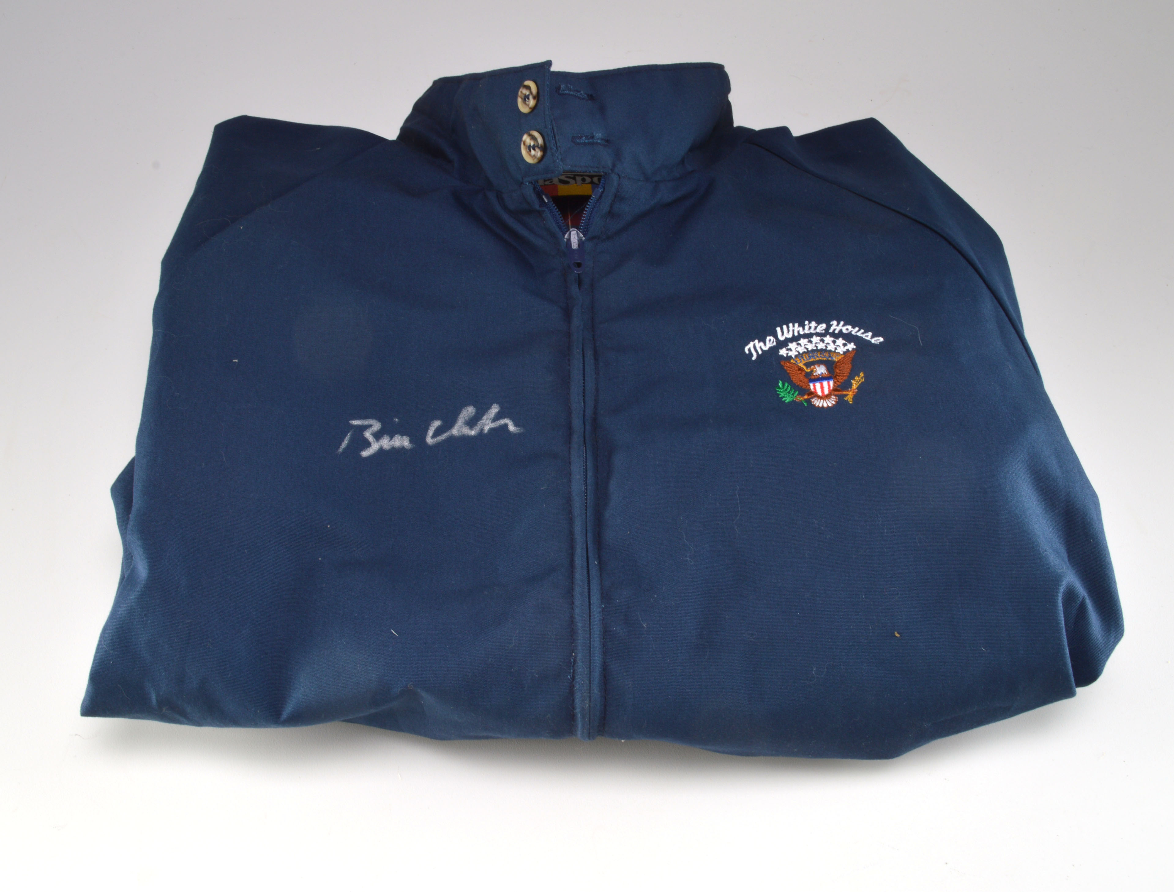 Bill Clinton Signed White House Jacket