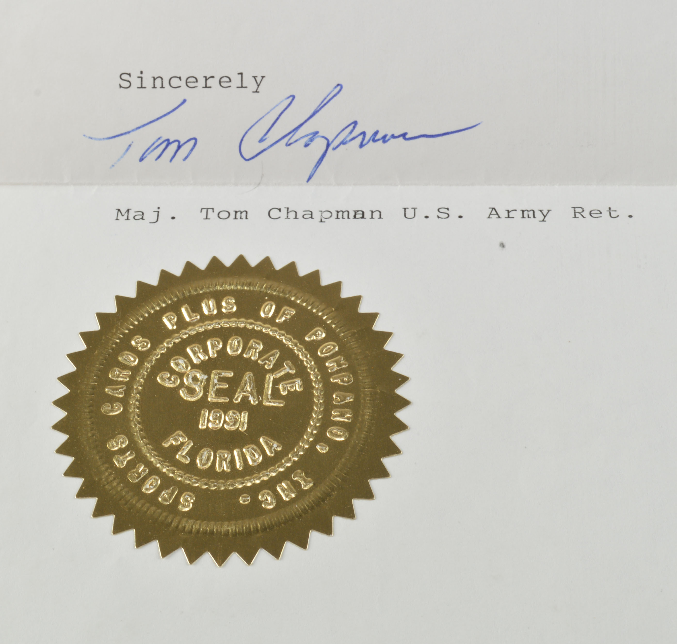 Bill Clinton Signed White House Jacket