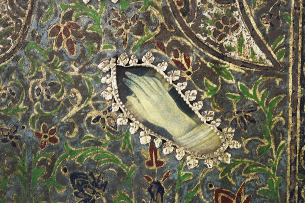 A Rare Early Russian Silver and Enamel Icon