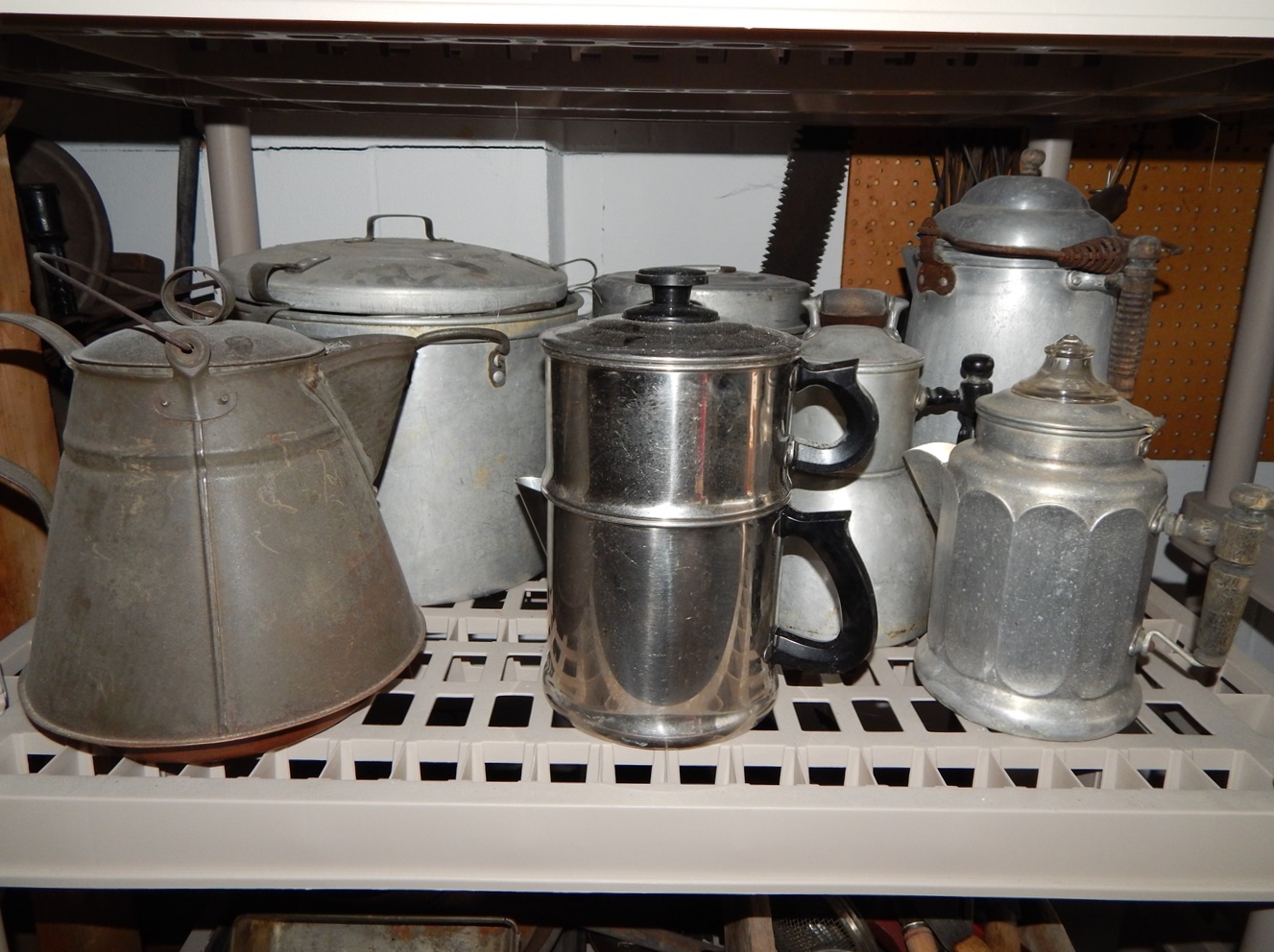 Metal Coffee and Teapots