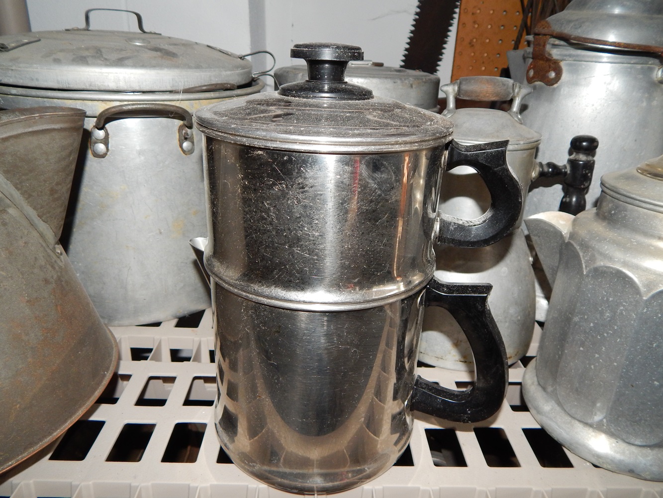 Metal Coffee and Teapots