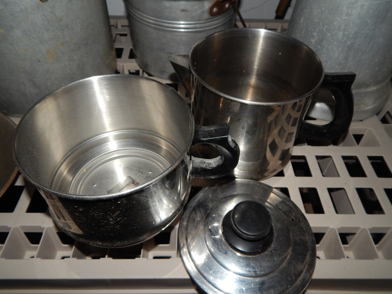 Metal Coffee and Teapots