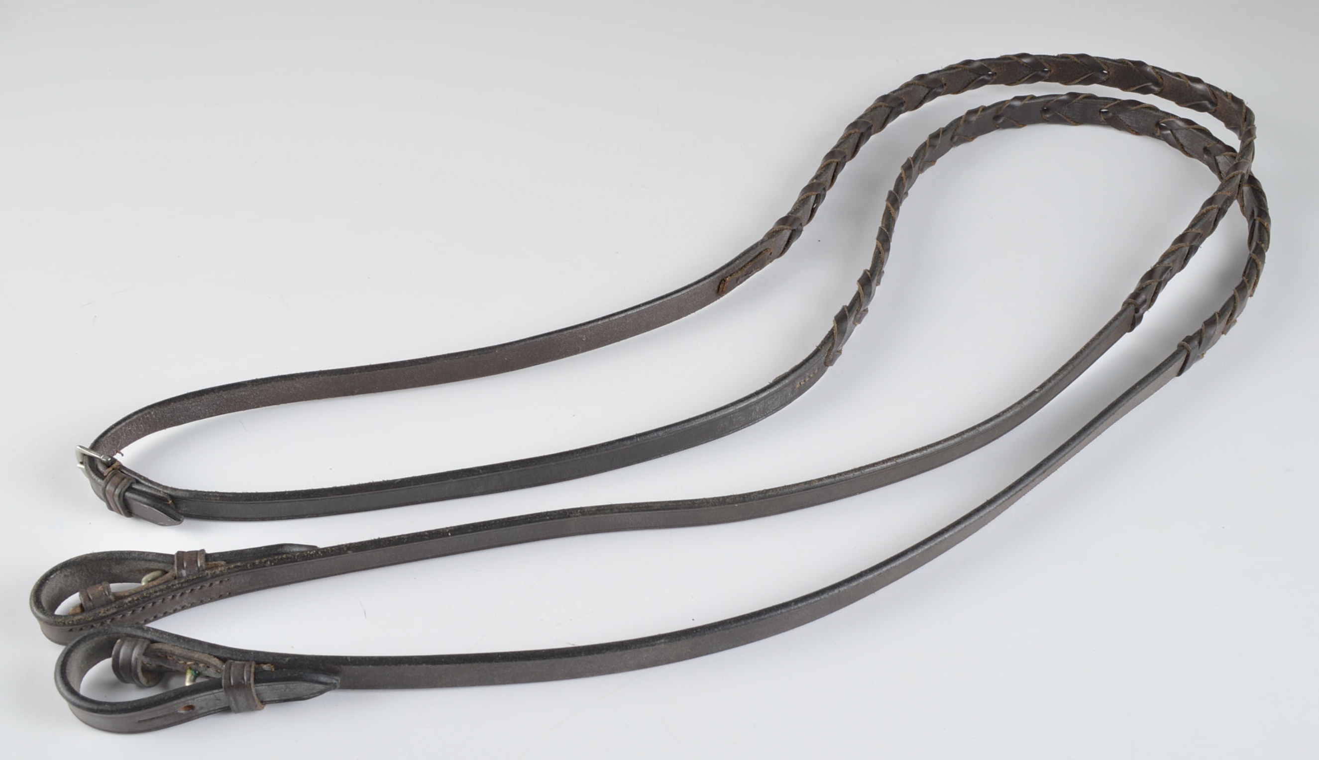 Tory Western Show Horse Bridle and Extra Braided Reins