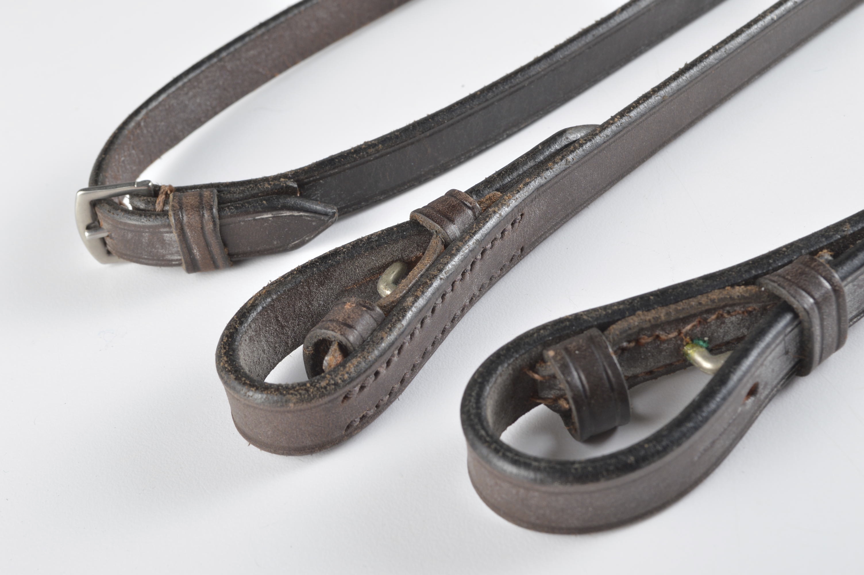 Tory Western Show Horse Bridle and Extra Braided Reins