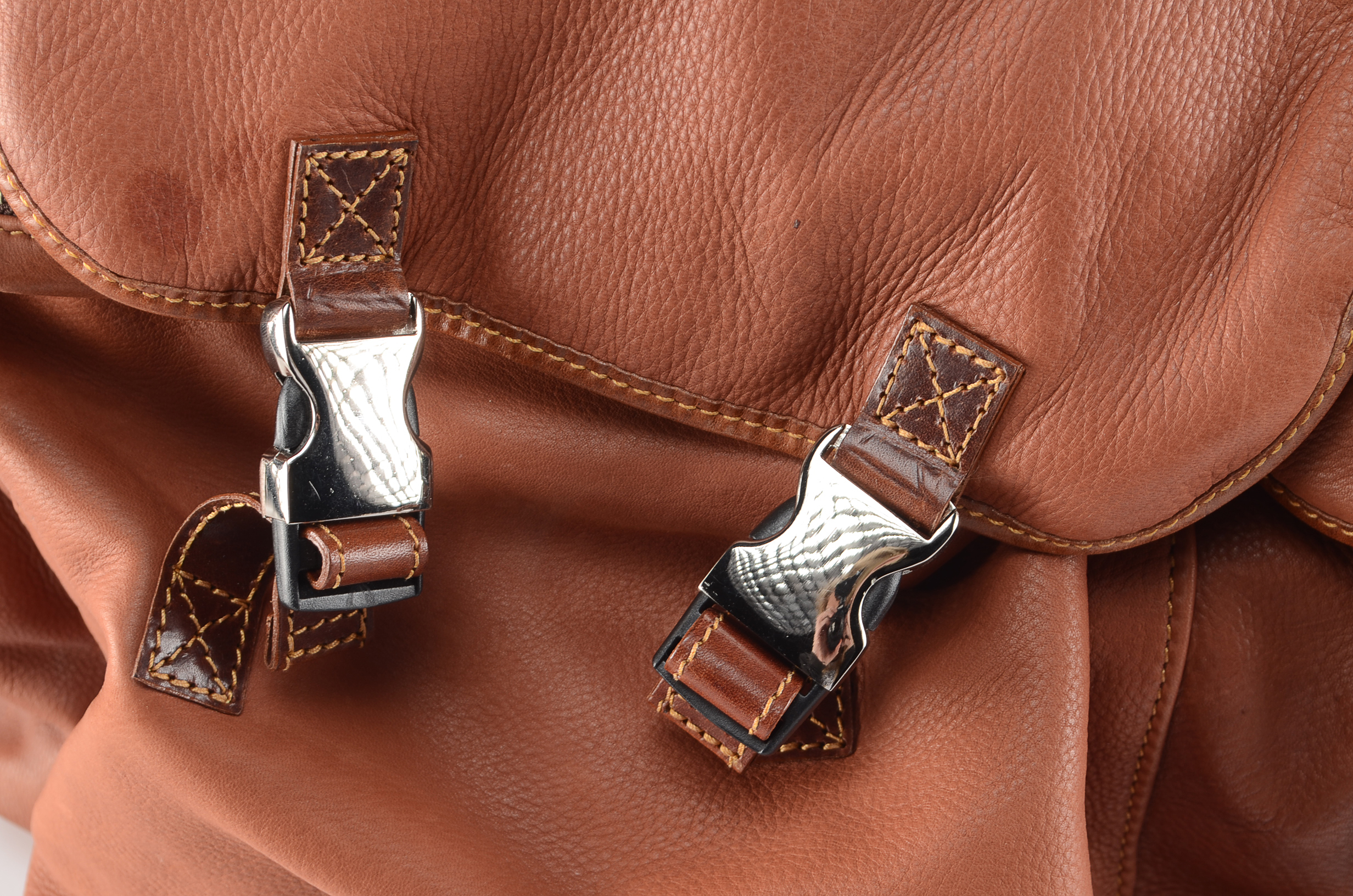 J.L. Powell Leather Backpack