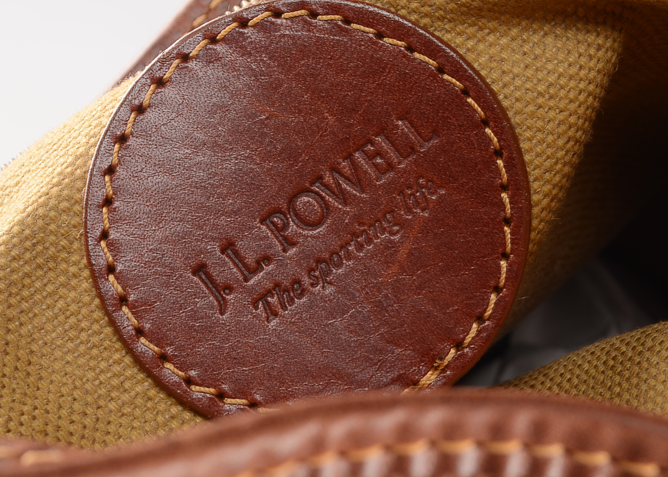 J.L. Powell Leather Backpack