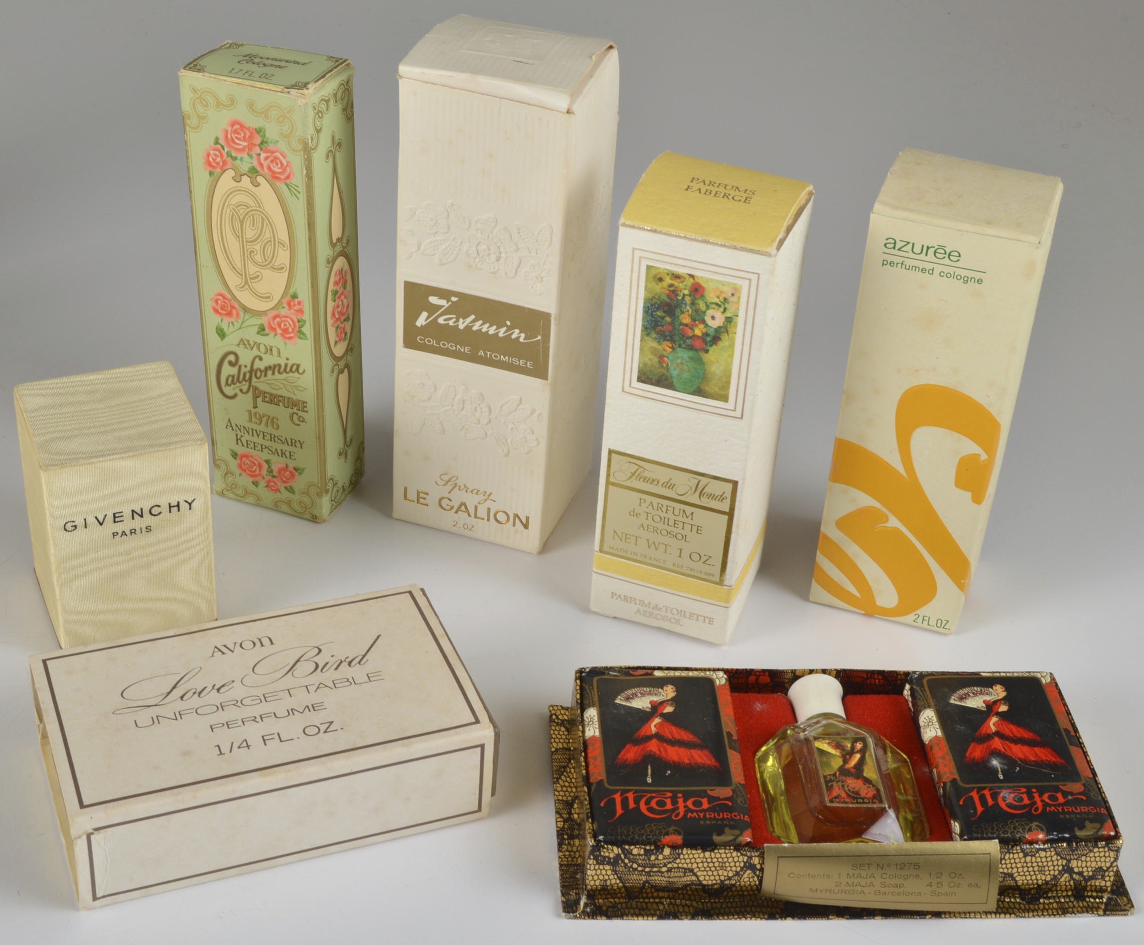 Assorted Perfume Bottles 