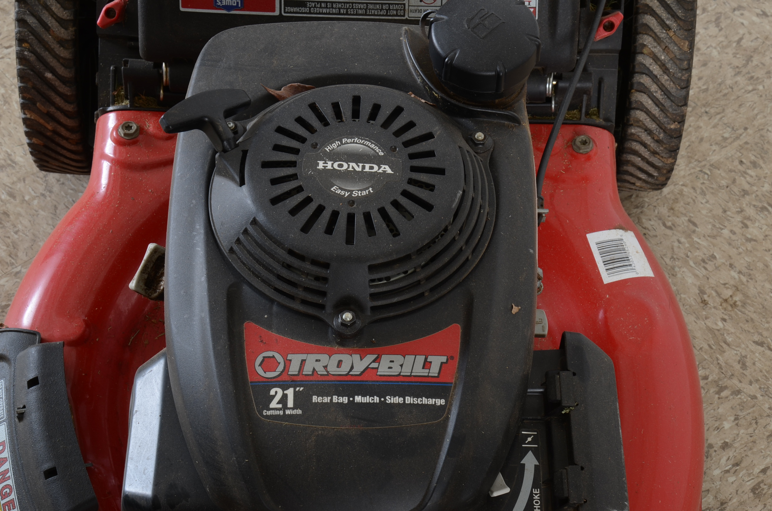 Honda Troy-Bilt Lawn Mower 