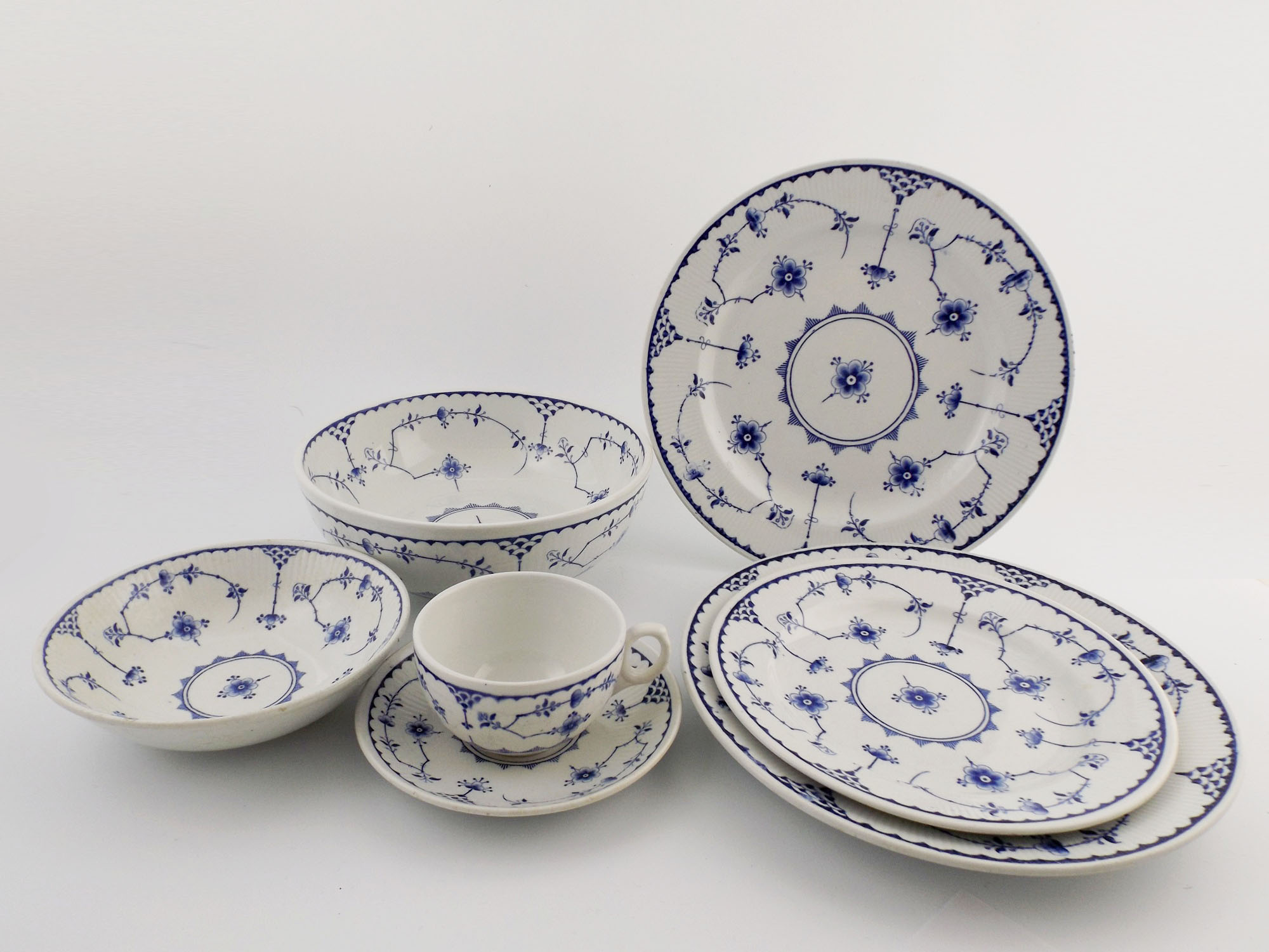 Set of Furnivals 'Denmark' China Dinnerware