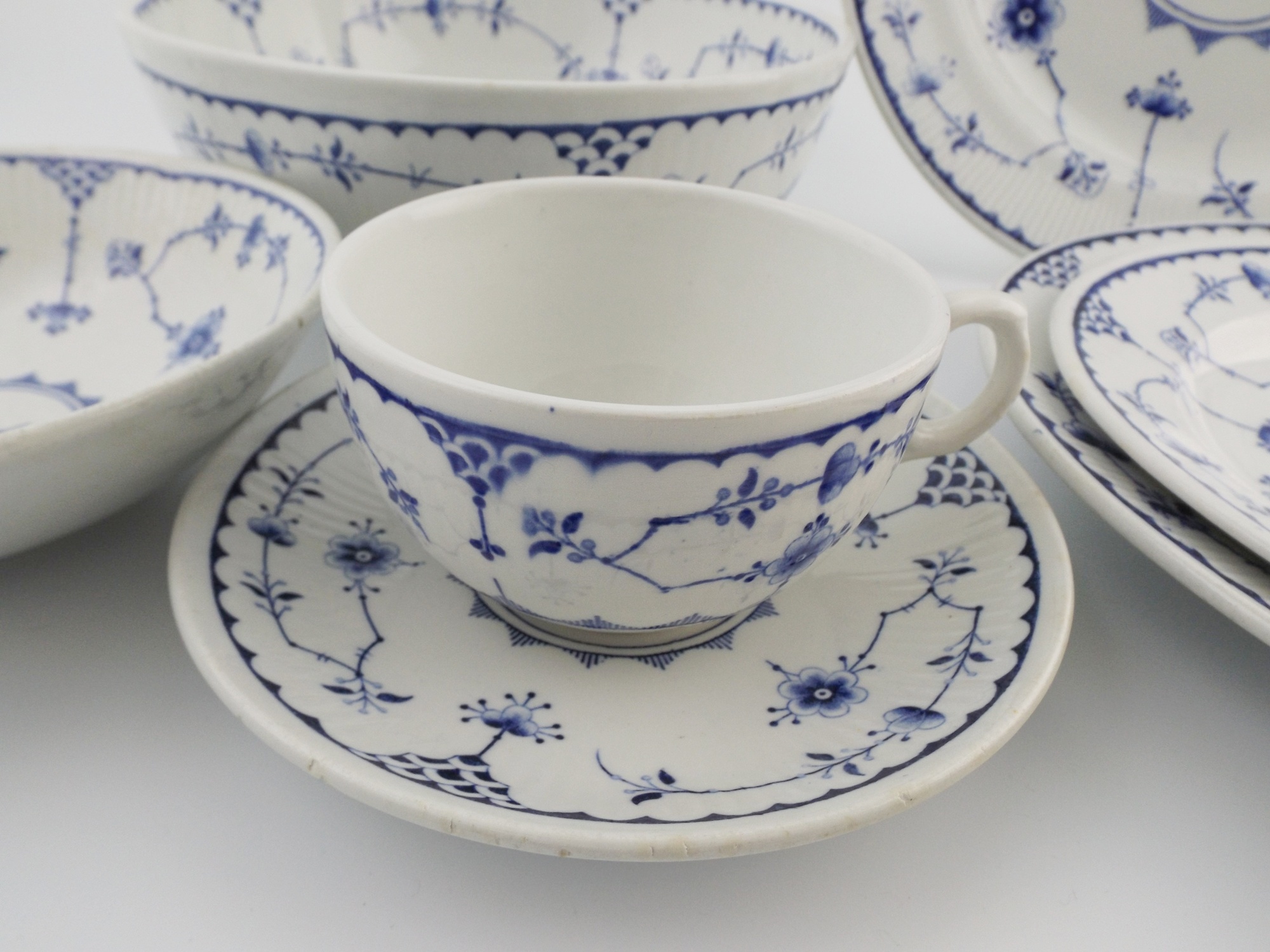 Set of Furnivals 'Denmark' China Dinnerware