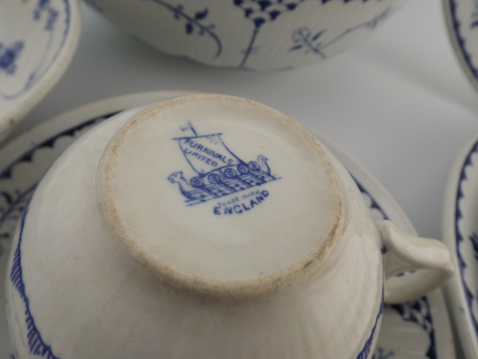 Set of Furnivals 'Denmark' China Dinnerware